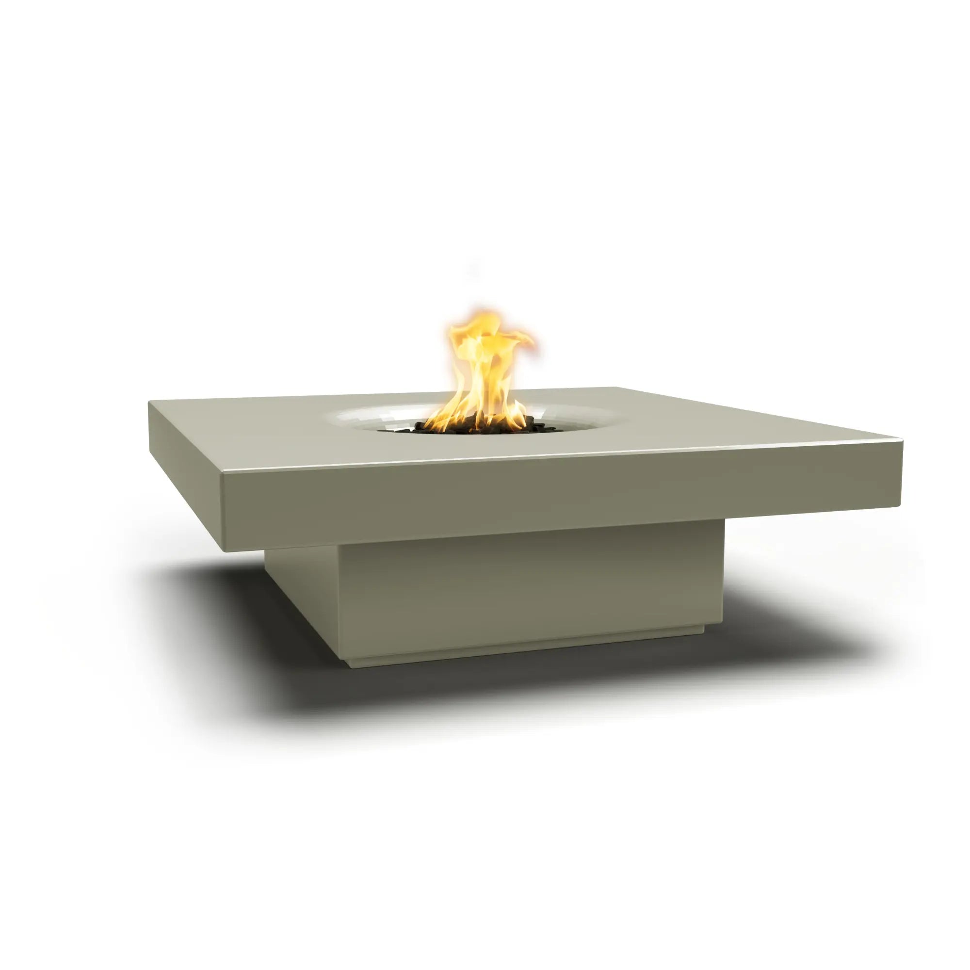 Balboa 48" Square Concrete Gas Fire Table – The Outdoor Plus The Outdoor Plus