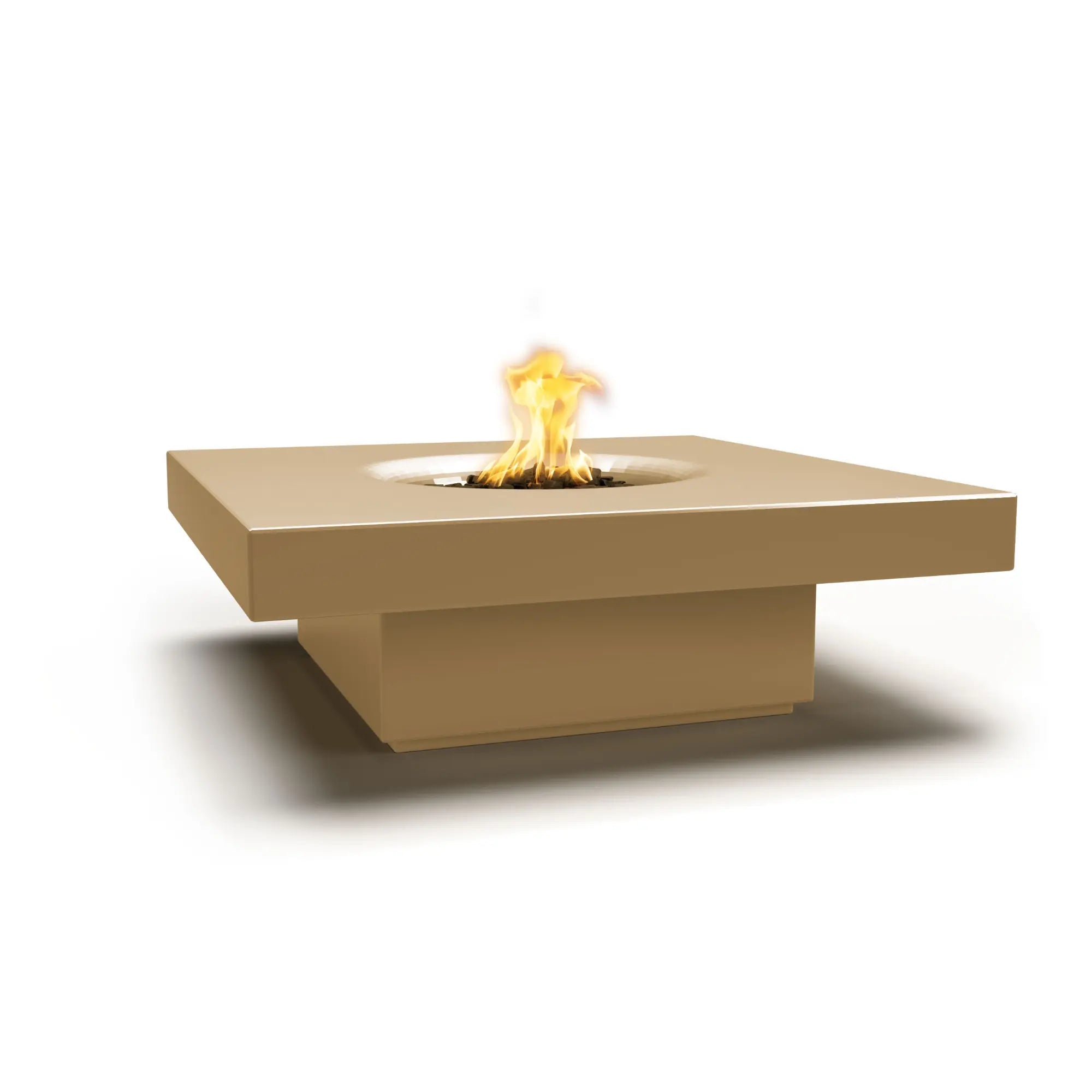 Balboa 48" Square Concrete Gas Fire Table – The Outdoor Plus The Outdoor Plus