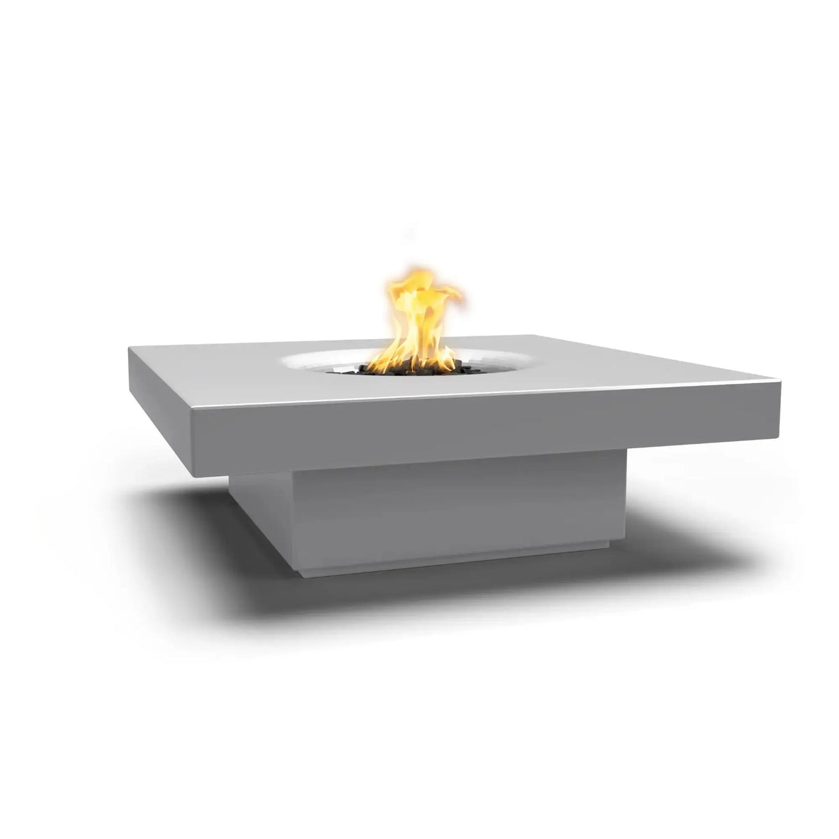 Balboa 48" Square Concrete Gas Fire Table – The Outdoor Plus The Outdoor Plus