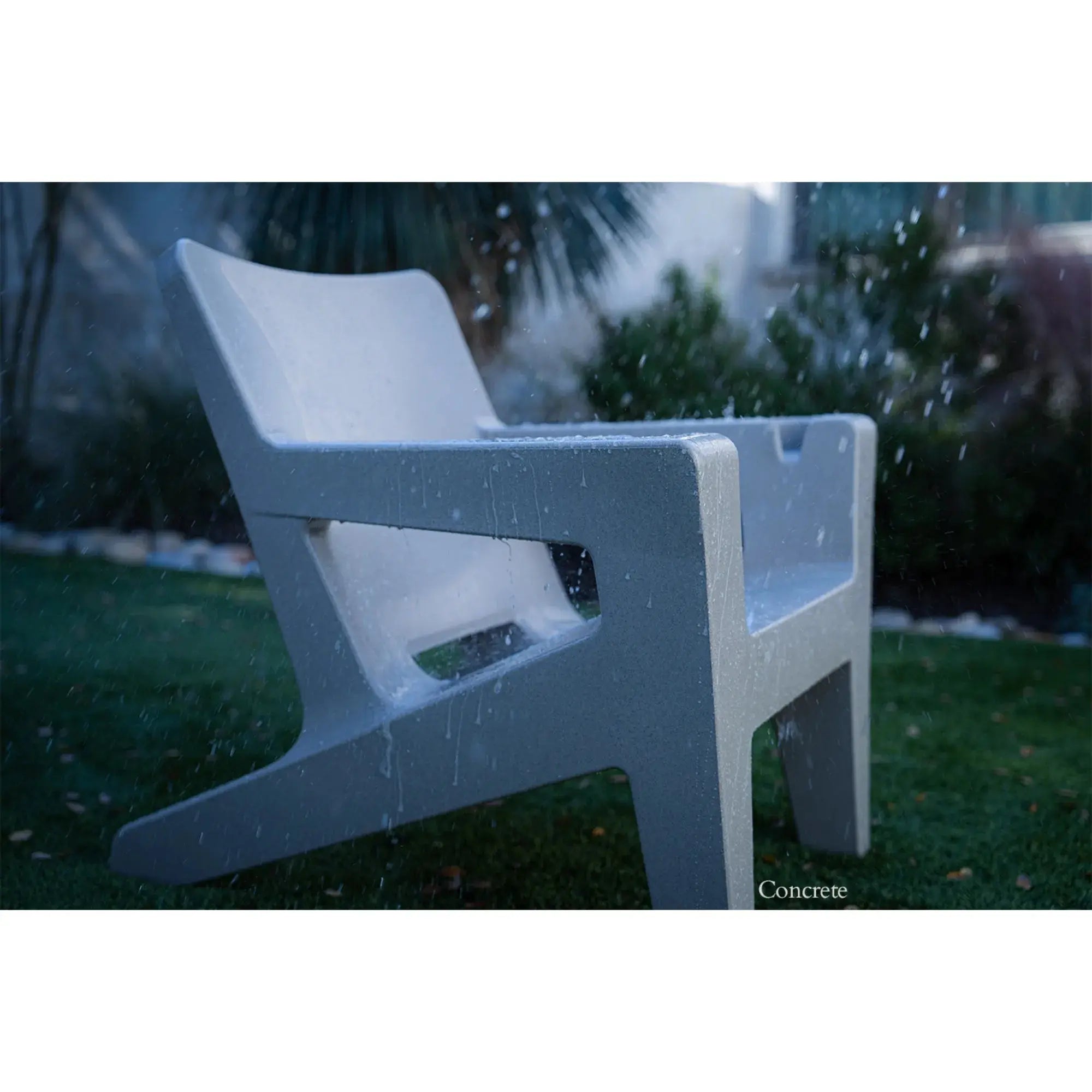 Bask Lounge Chair | Modern Adirondack Chair with Cup Holders — Tupelo Goods Tupelo Goods