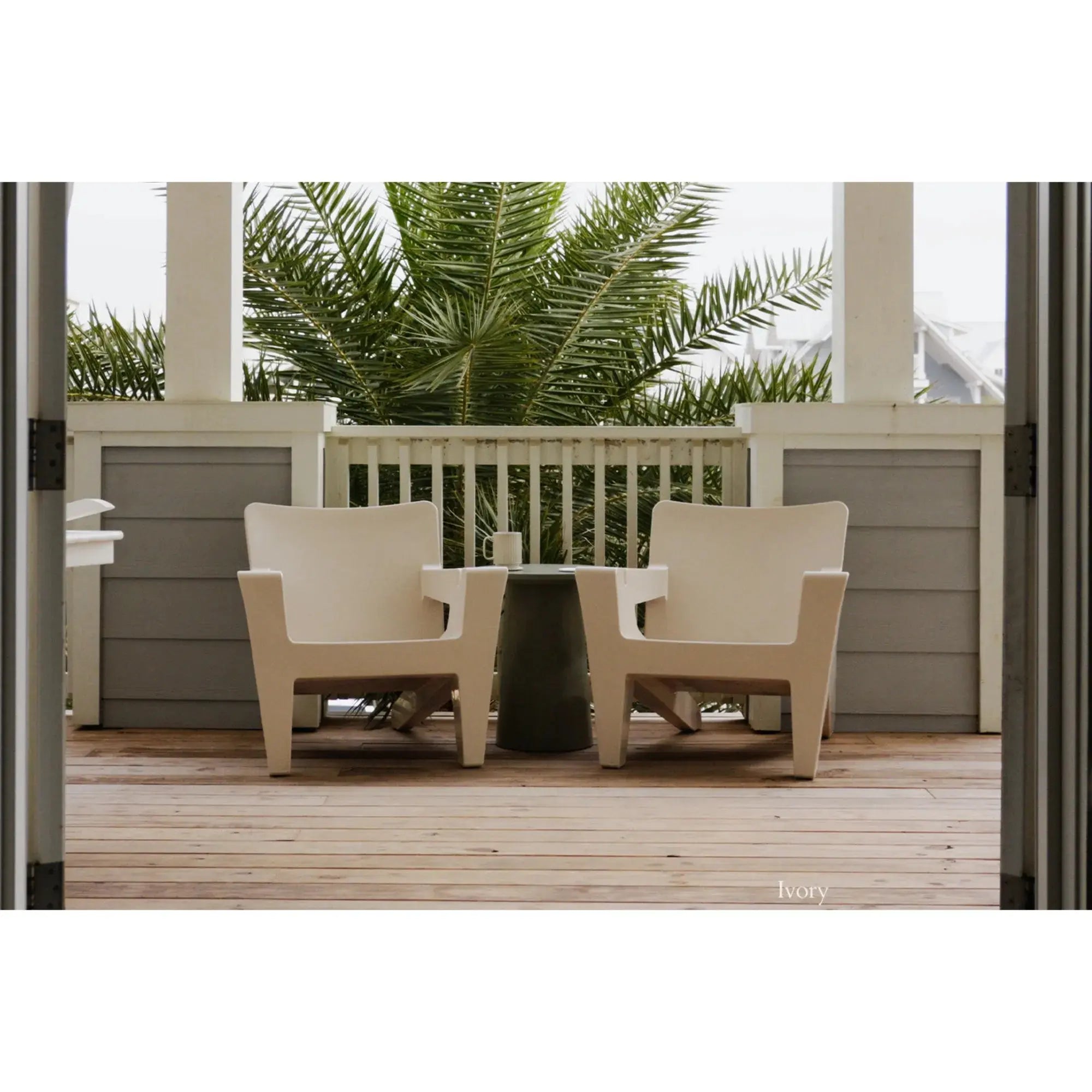 Bask Lounge Chair | Modern Adirondack Chair with Cup Holders — Tupelo Goods Tupelo Goods