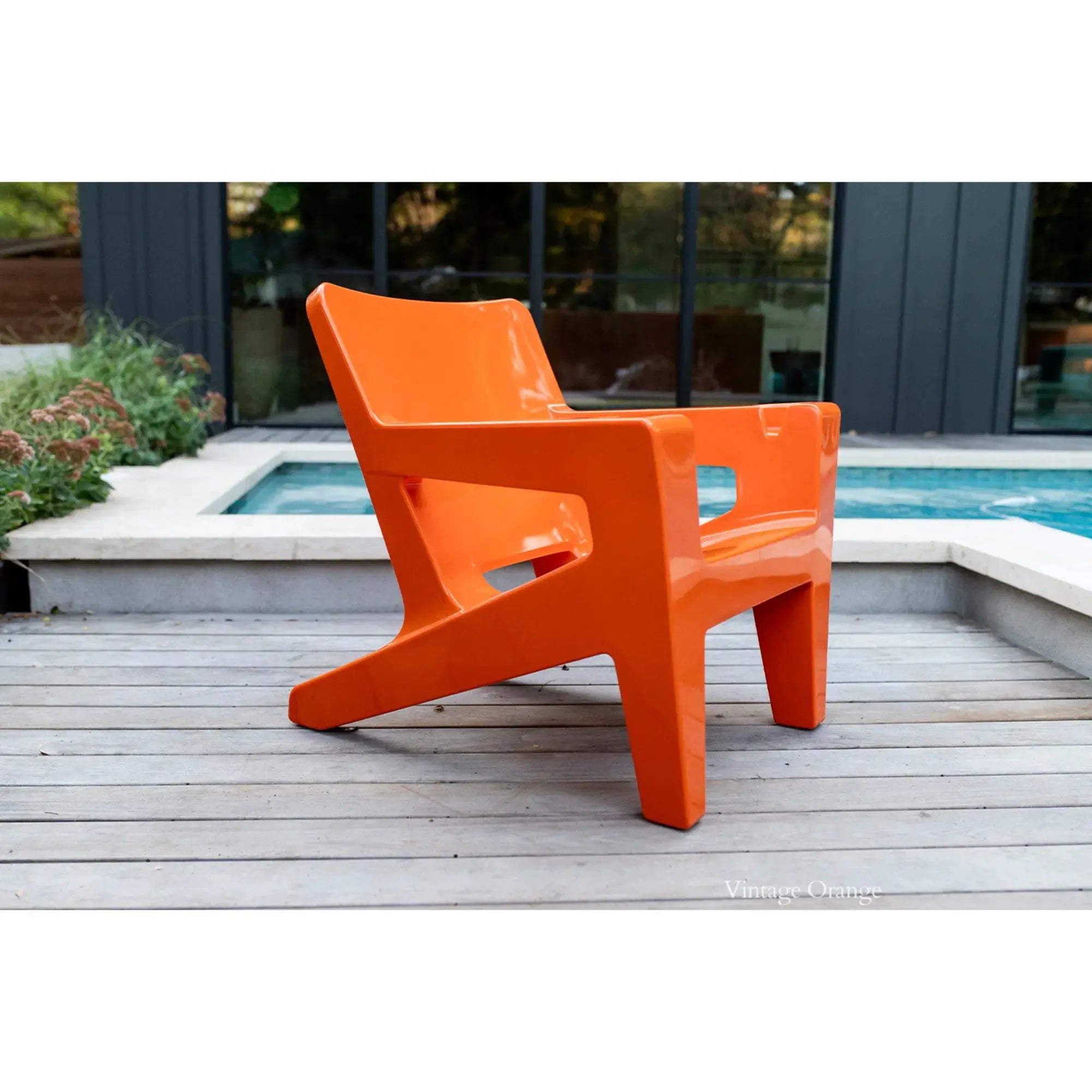 Bask Lounge Chair | Modern Adirondack Chair with Cup Holders — Tupelo Goods Tupelo Goods