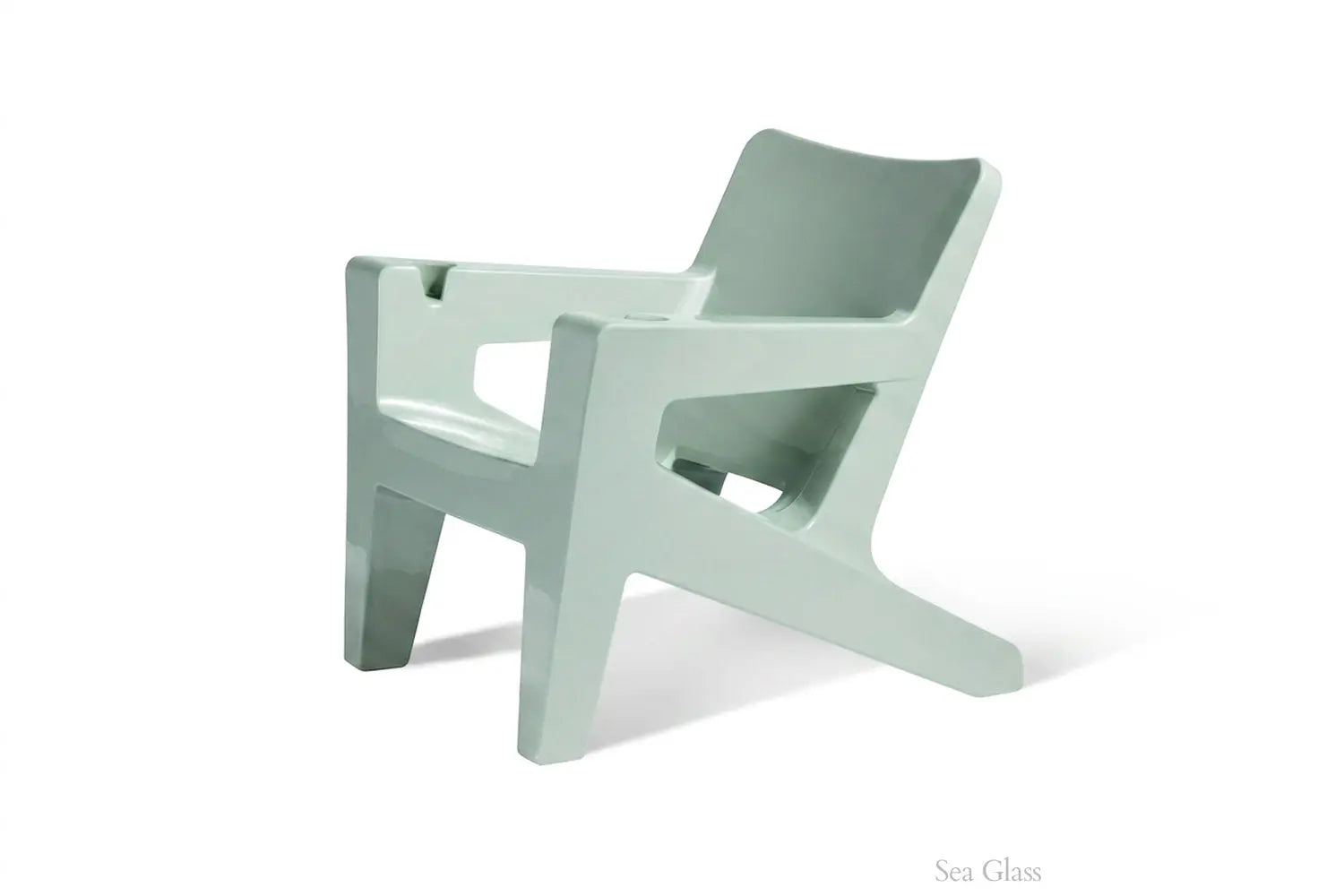 Bask Lounge Chair | Modern Adirondack Chair with Cup Holders — Tupelo Goods Tupelo Goods