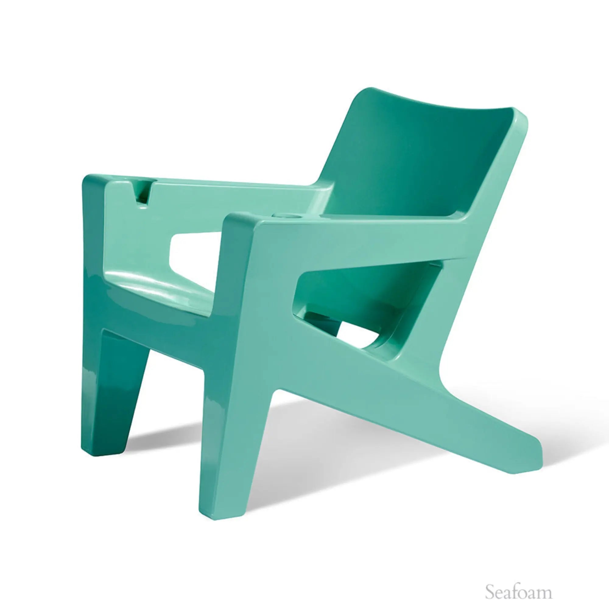 Bask Lounge Chair | Modern Adirondack Chair with Cup Holders — Tupelo Goods Tupelo Goods
