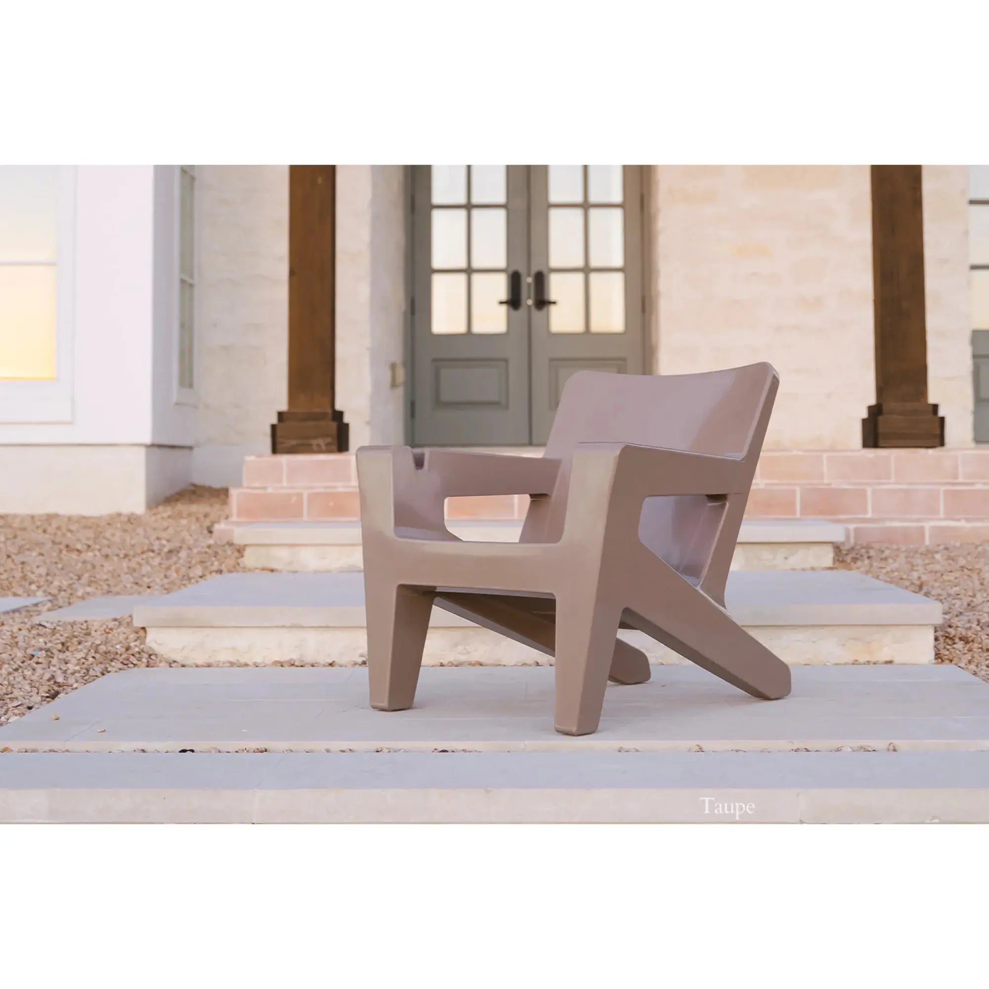 Bask Lounge Chair | Modern Adirondack Chair with Cup Holders — Tupelo Goods Tupelo Goods