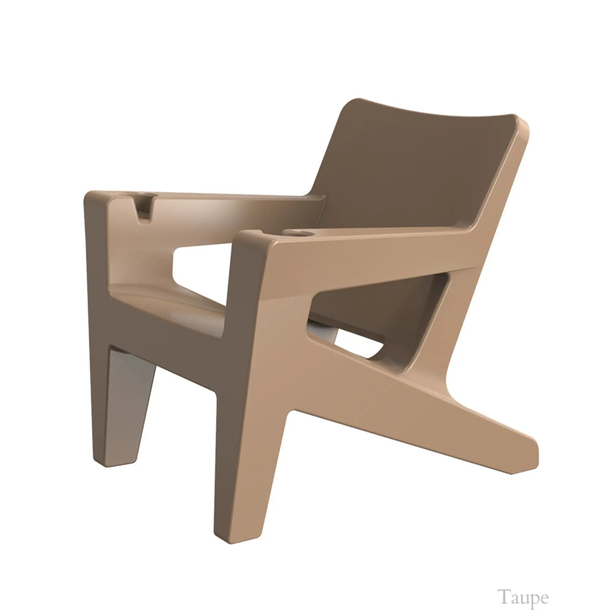 Bask Lounge Chair | Modern Adirondack Chair with Cup Holders — Tupelo Goods Tupelo Goods