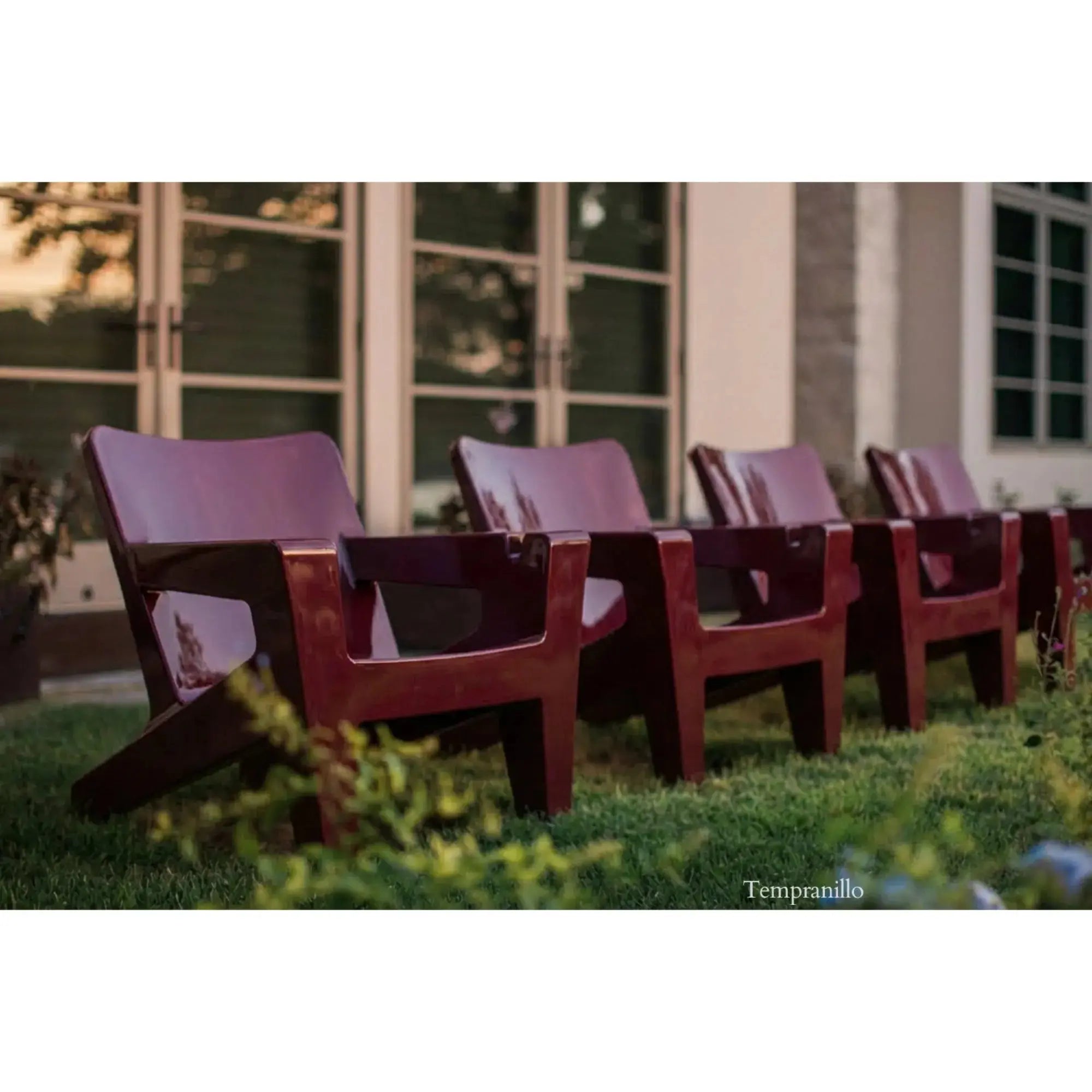 Bask Lounge Chair | Modern Adirondack Chair with Cup Holders — Tupelo Goods Tupelo Goods