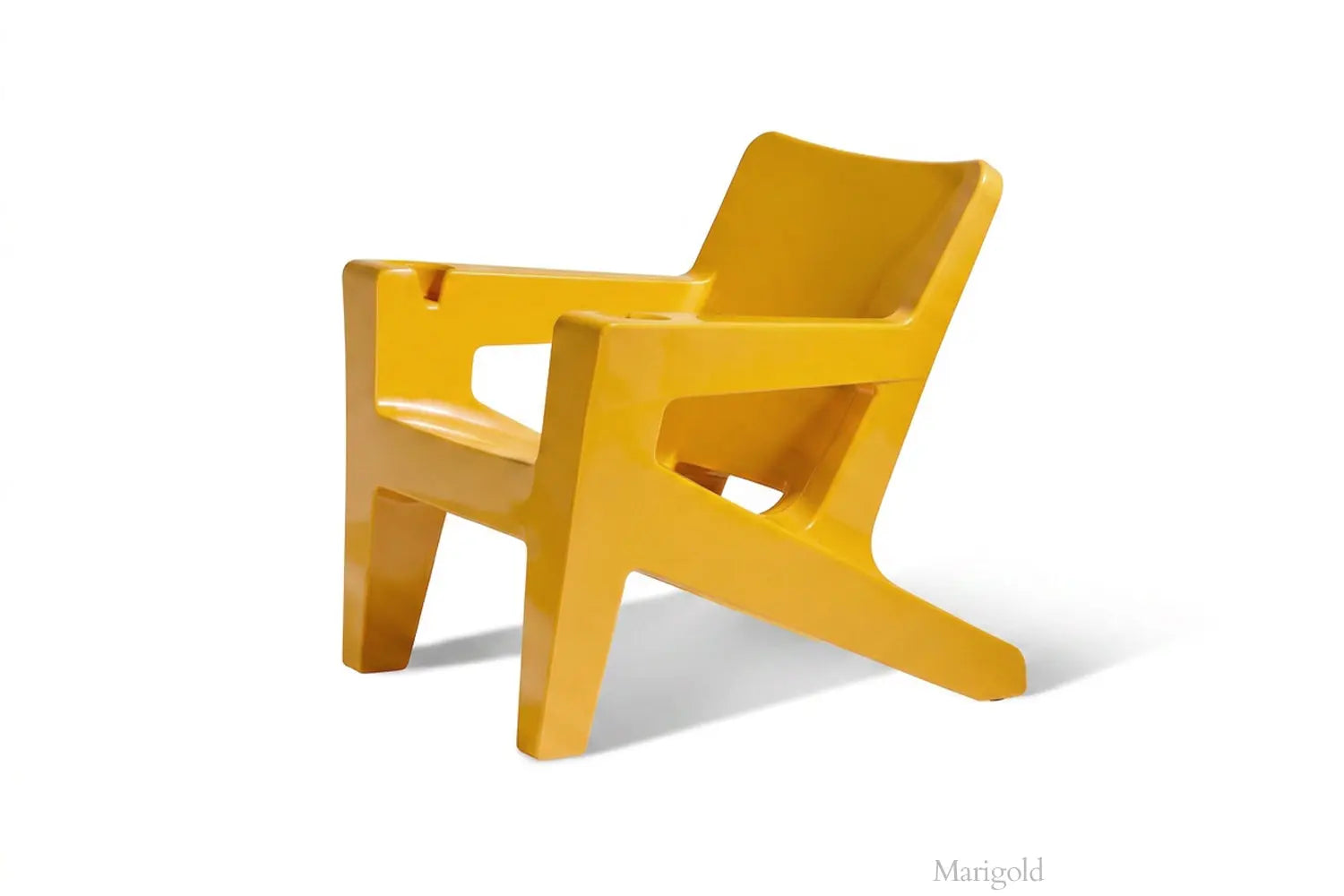 Bask Lounge Chair | Modern Adirondack Chair with Cup Holders — Tupelo Goods Tupelo Goods