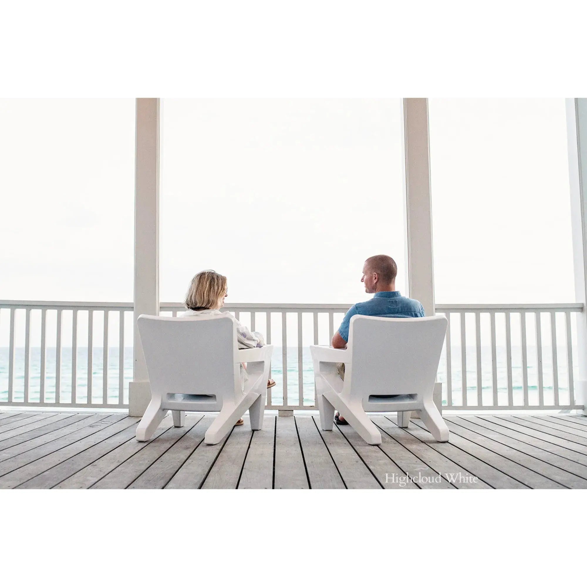 Bask Lounge Chair | Modern Adirondack Chair with Cup Holders — Tupelo Goods Tupelo Goods