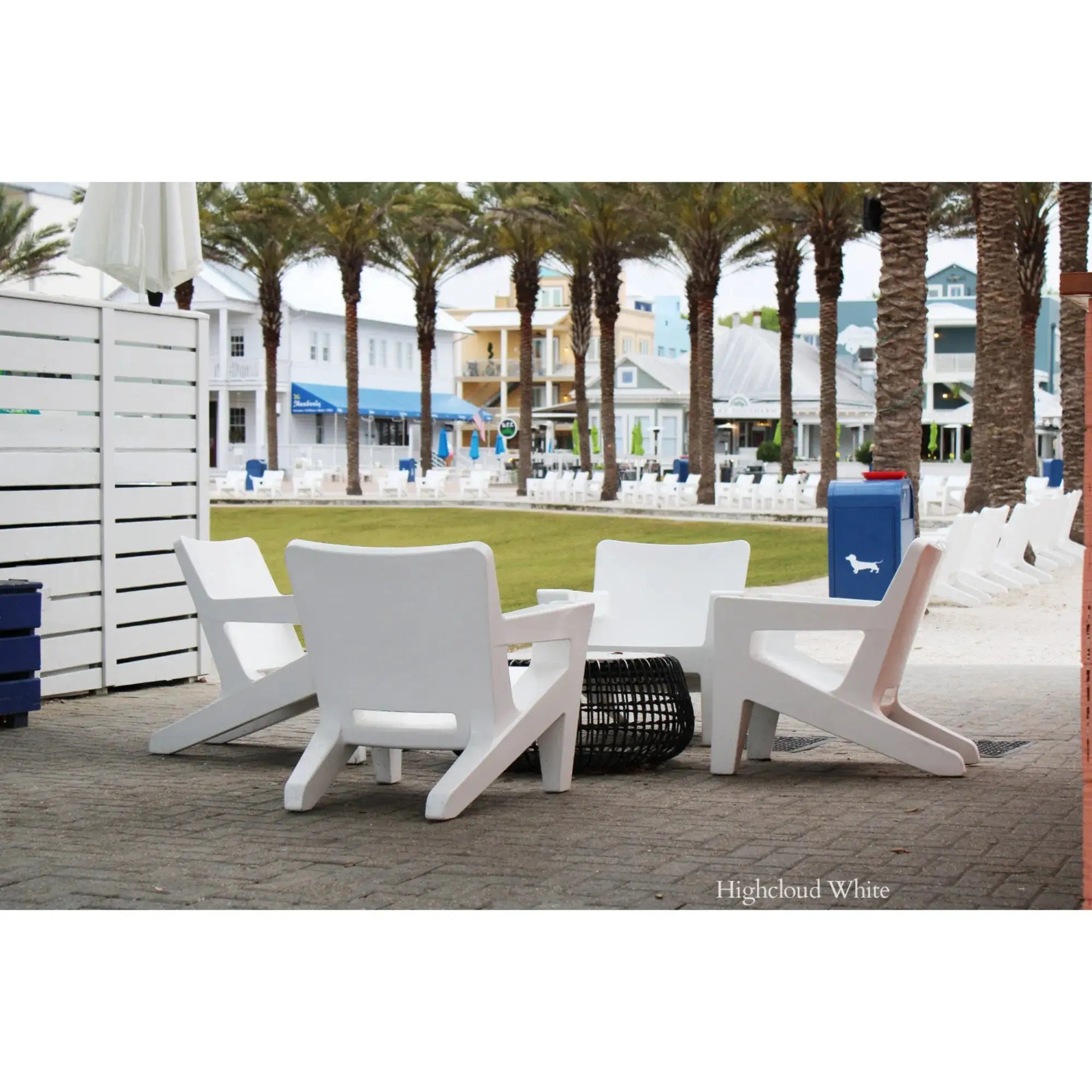 Bask Lounge Chair | Modern Adirondack Chair with Cup Holders — Tupelo Goods Tupelo Goods
