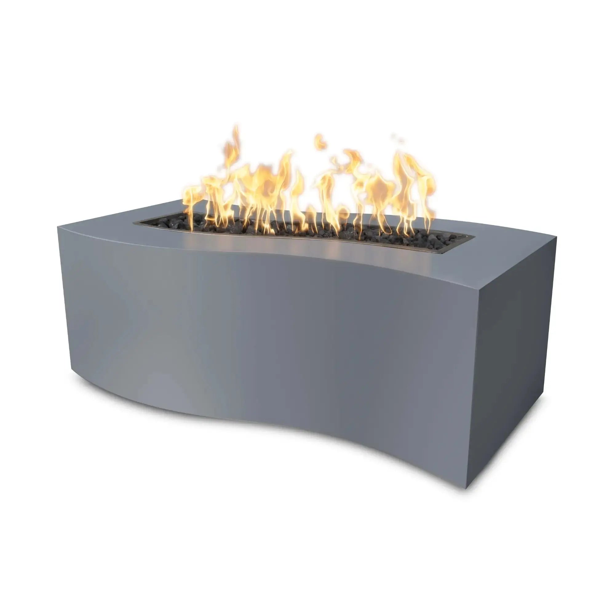 Billow 60" Rectangular Steel Gas Fire Pit – The Outdoor Plus The Outdoor Plus