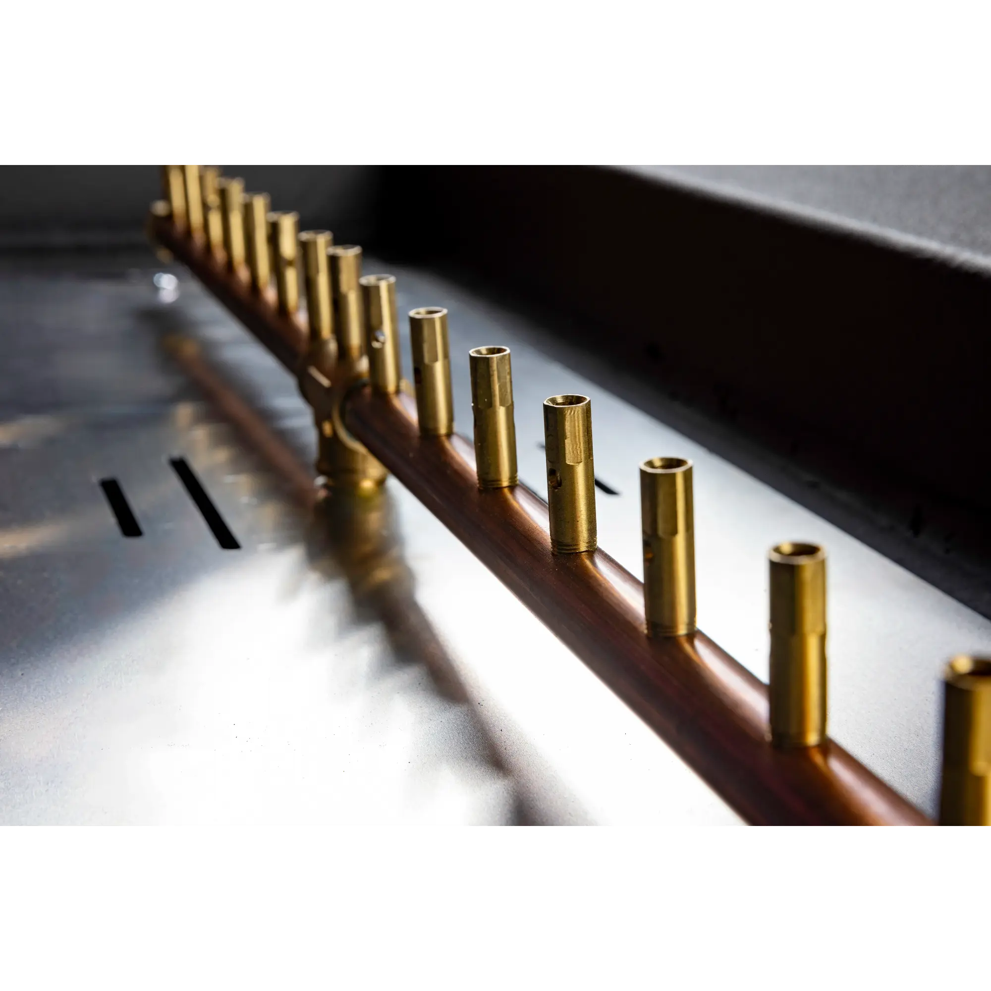 Blaze 60" Rectangular Concrete Gas Fire Pit Table – Natural Gas – BLZ-60-FTABLE-NG