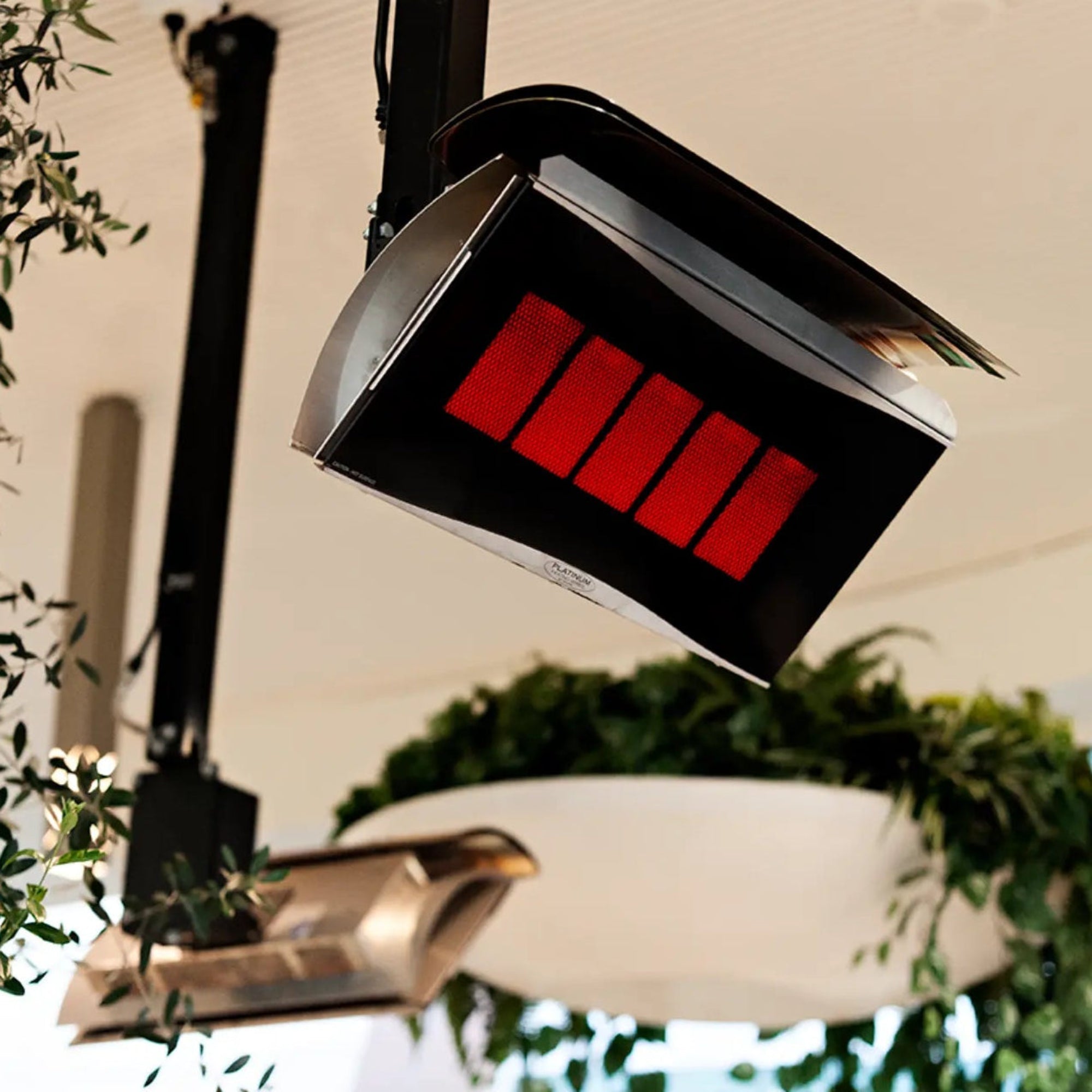 Bromic Platinum Smart-Heat Gas Heater – 500 Series Wall or Ceiling Mounted Outdoor Patio Heater