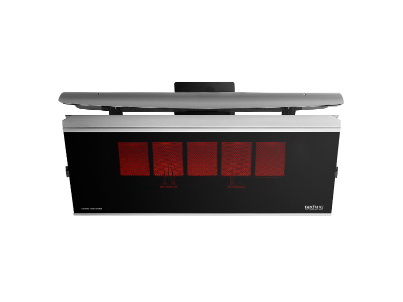 Bromic Platinum Smart-Heat Gas Heater – 500 Series Wall or Ceiling Mounted Outdoor Patio Heater