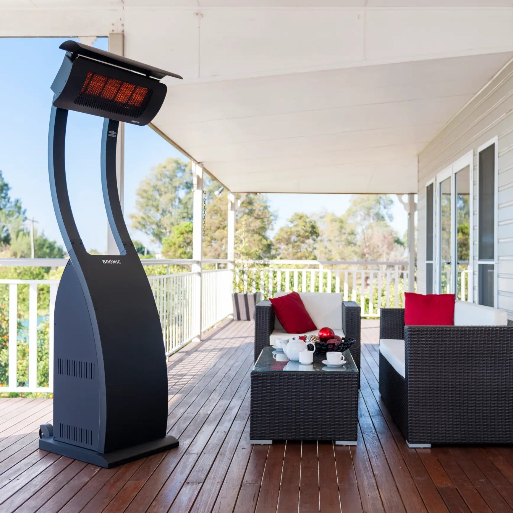 Bromic Tungsten Smart-Heat Freestanding Gas Patio Heater