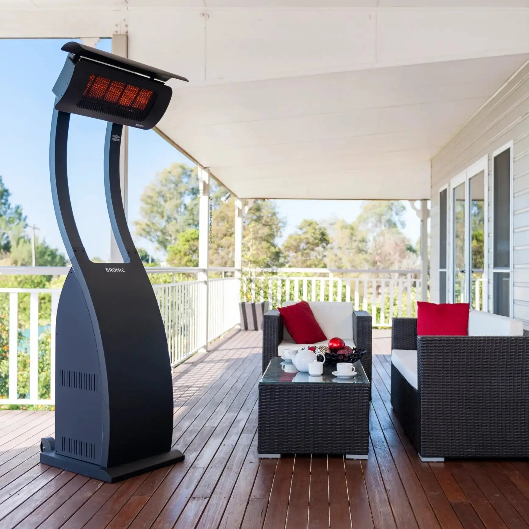 Bromic Tungsten Smart-Heat Freestanding Gas Patio Heater Bromic Heating