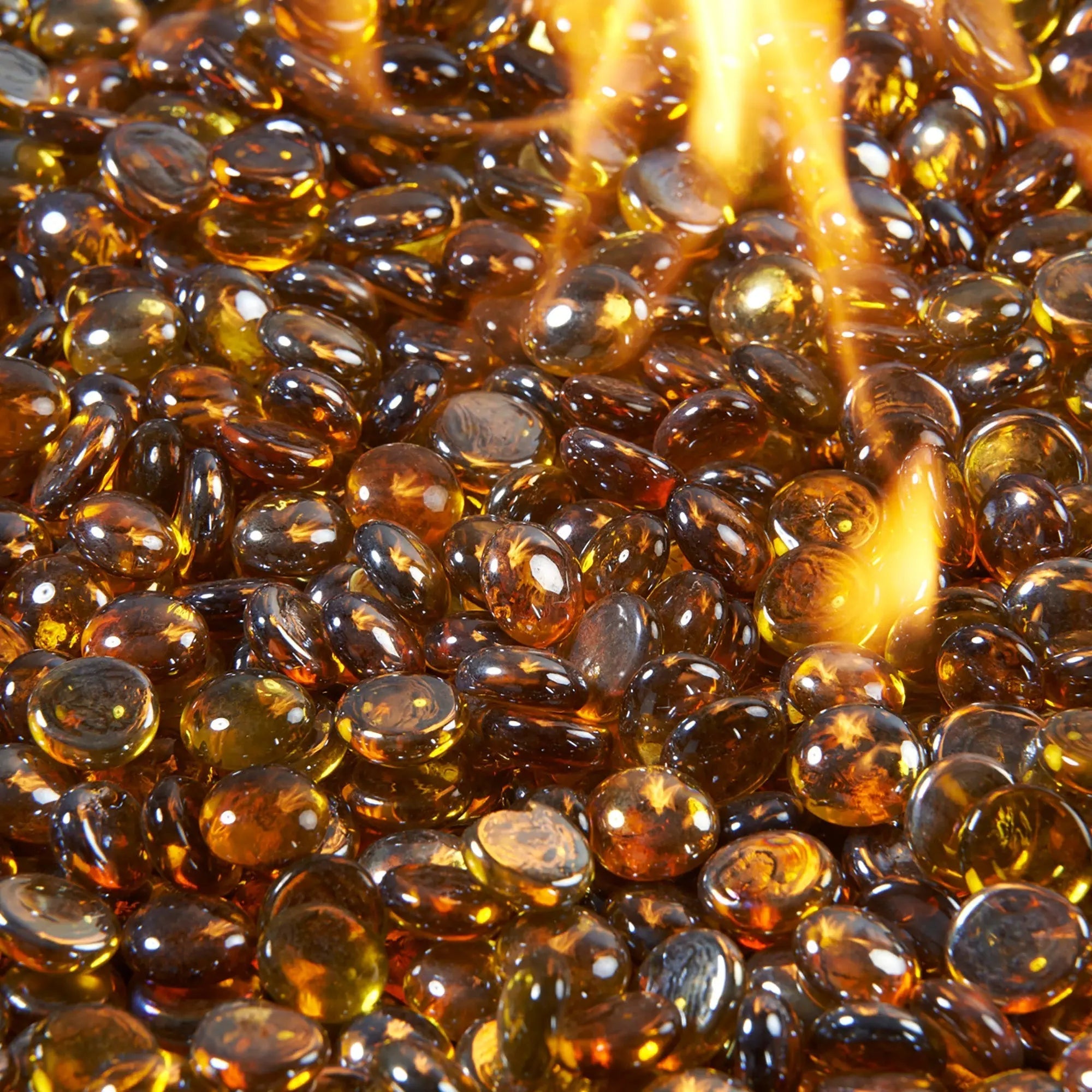 Tempered Fire Glass Gems 5 lb Bag - Outdoor GreatRoom Company The Outdoor GreatRoom Company