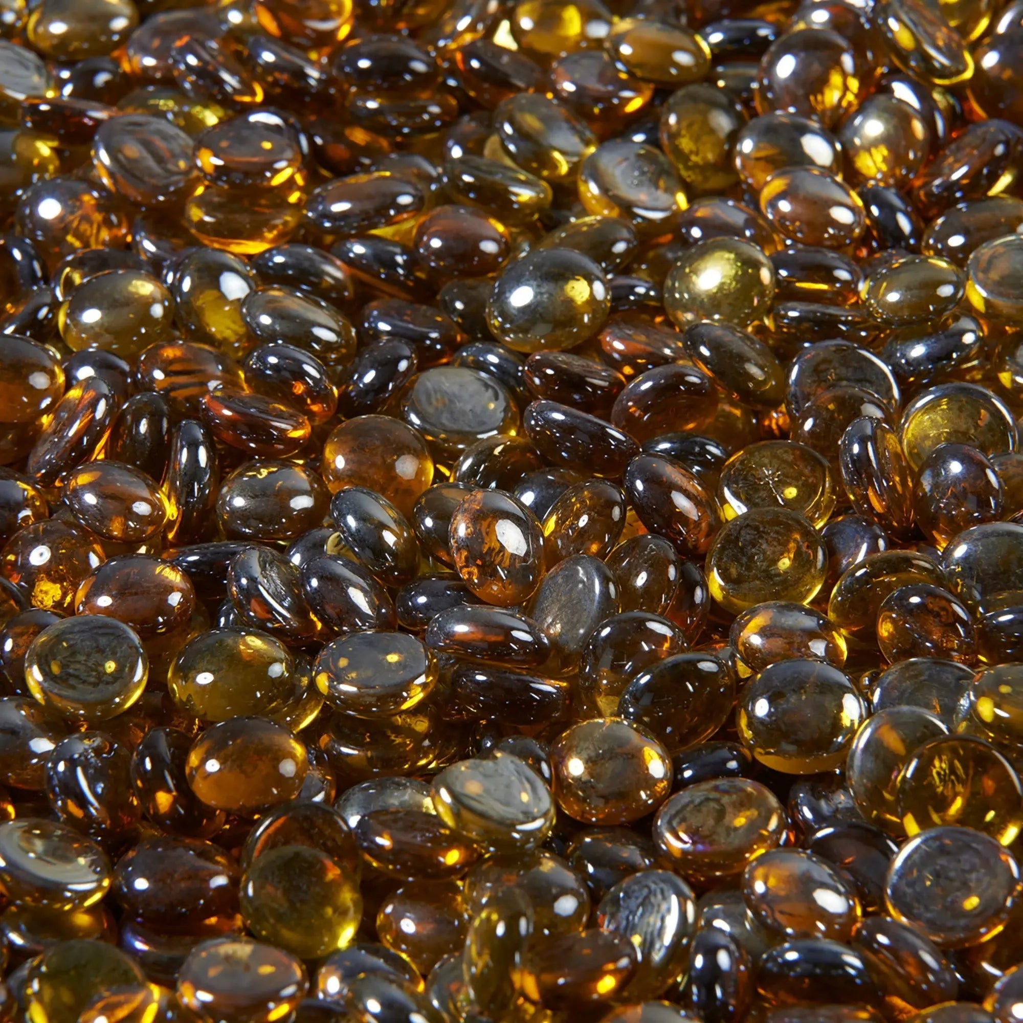 Tempered Fire Glass Gems 5 lb Bag - Outdoor GreatRoom Company The Outdoor GreatRoom Company