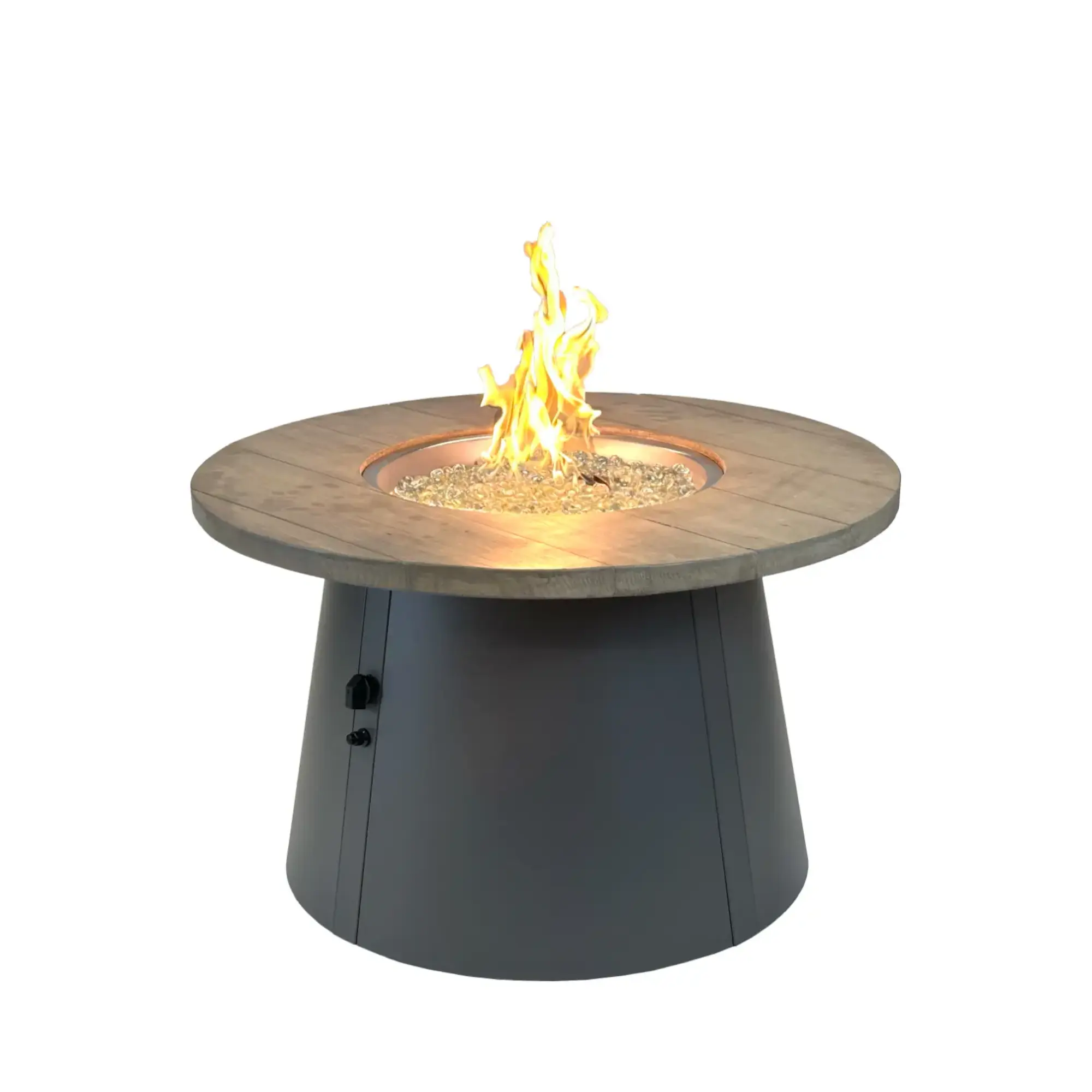 Cirvalo 42" Round Gas Fire Table – The Outdoor GreatRoom Company The Outdoor GreatRoom Company