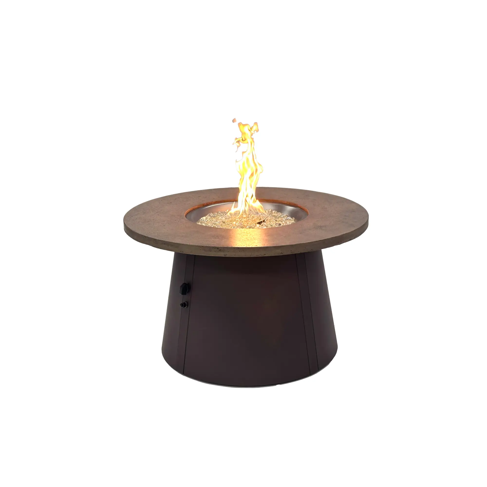 Cirvalo 42" Round Gas Fire Table – The Outdoor GreatRoom Company