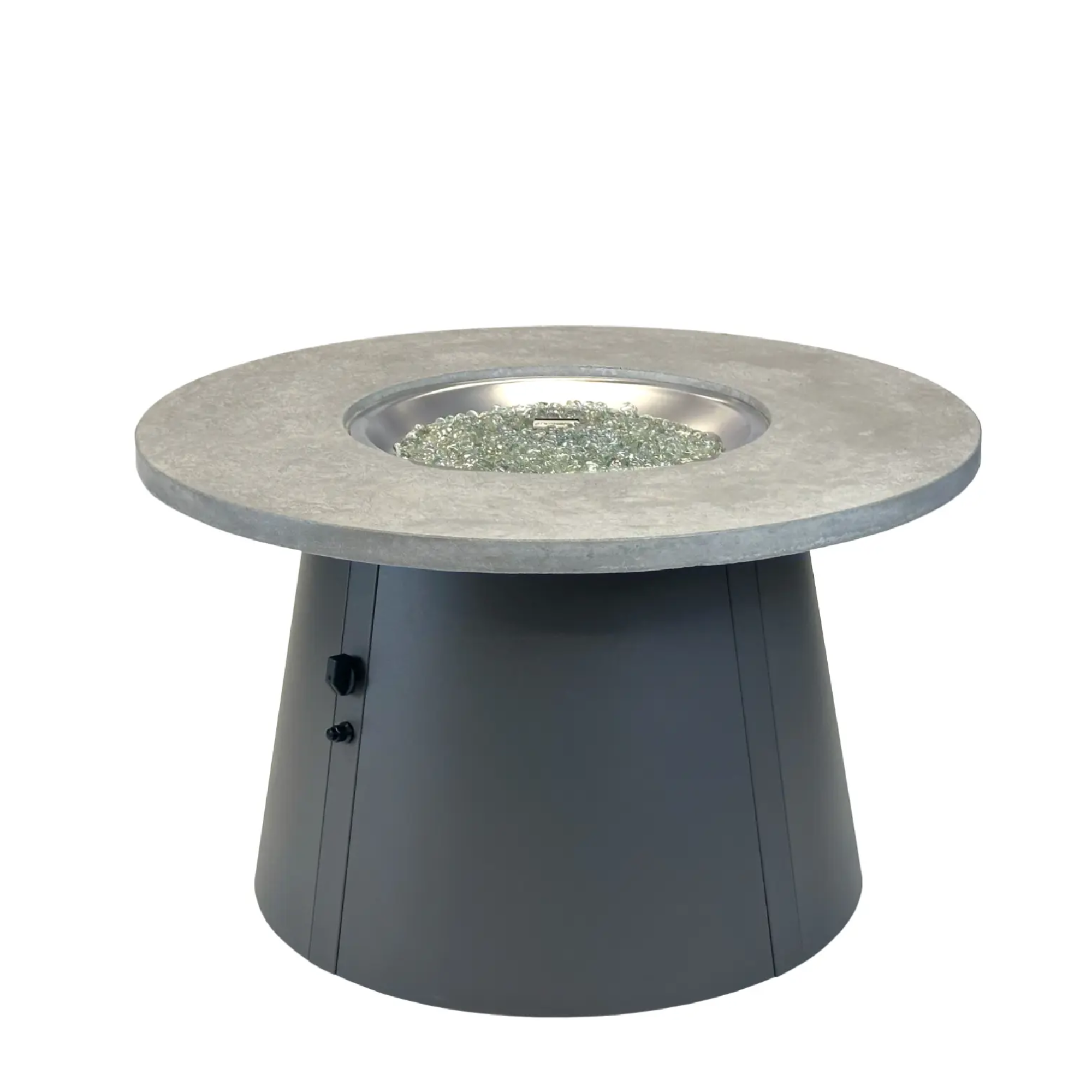 Cirvalo 42" Round Gas Fire Table – The Outdoor GreatRoom Company The Outdoor GreatRoom Company