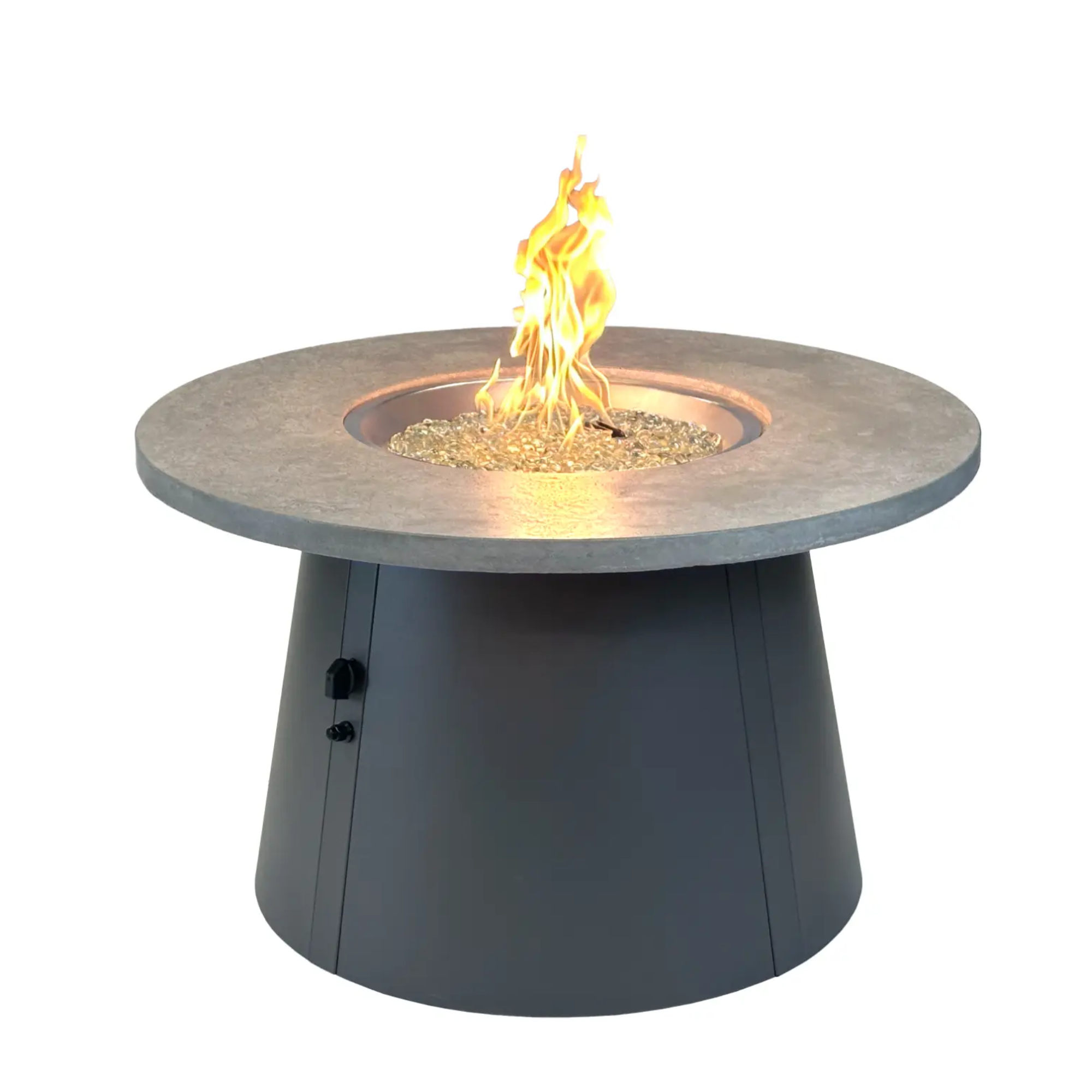Cirvalo 42" Round Gas Fire Table – The Outdoor GreatRoom Company The Outdoor GreatRoom Company