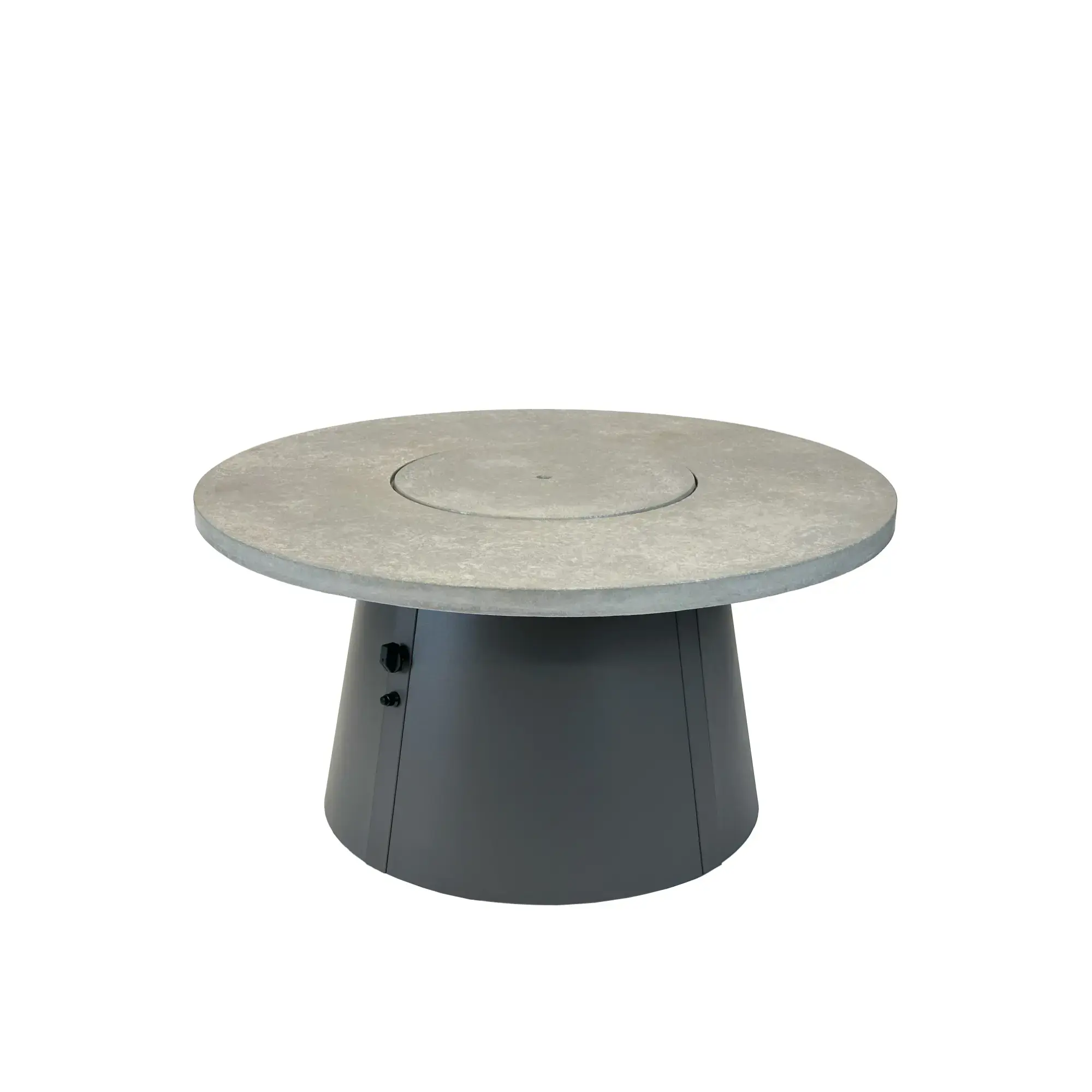 Cirvalo 48" Round Gas Fire Table – The Outdoor GreatRoom Company The Outdoor GreatRoom Company