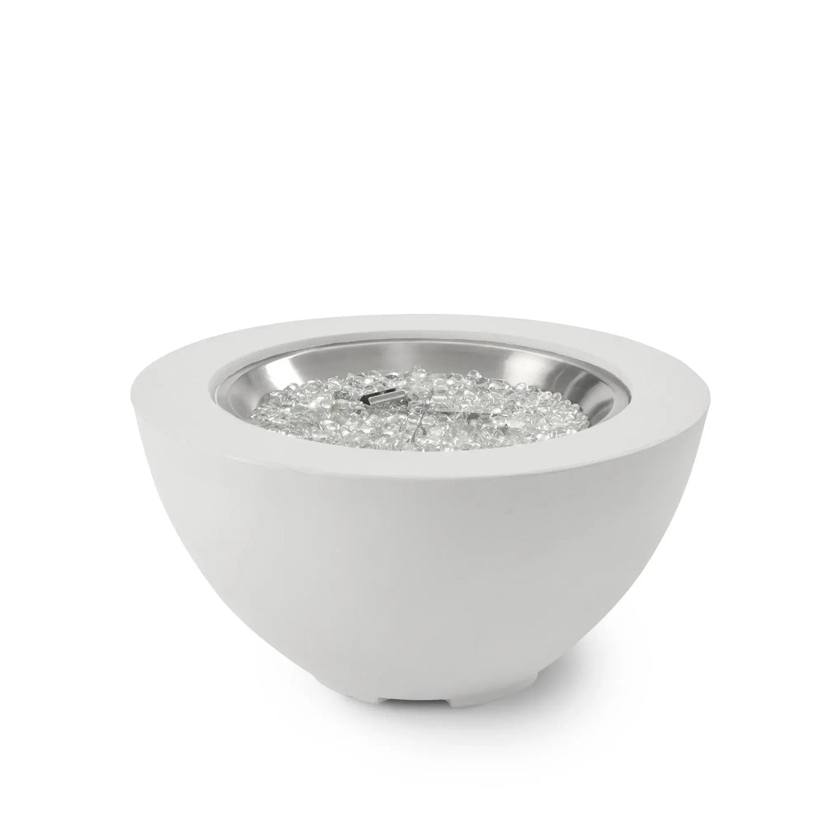 Cove 29″ Round Concrete Gas Fire Pit Bowl – The Outdoor GreatRoom Company The Outdoor GreatRoom Company