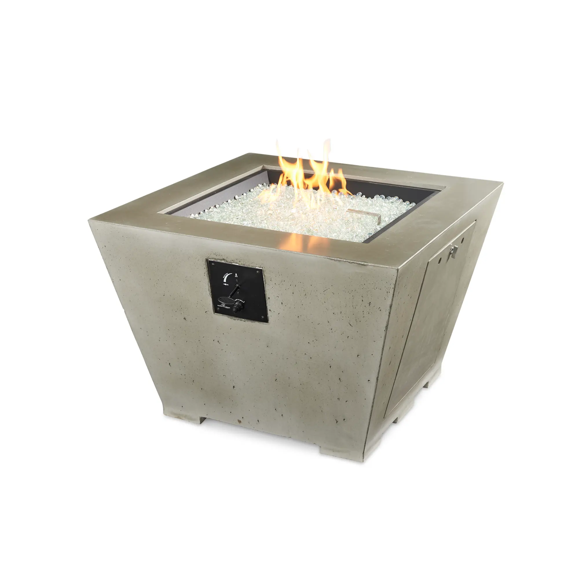 Cove 37″ Trapezoid Gas Fire Pit – The Outdoor GreatRoom Company