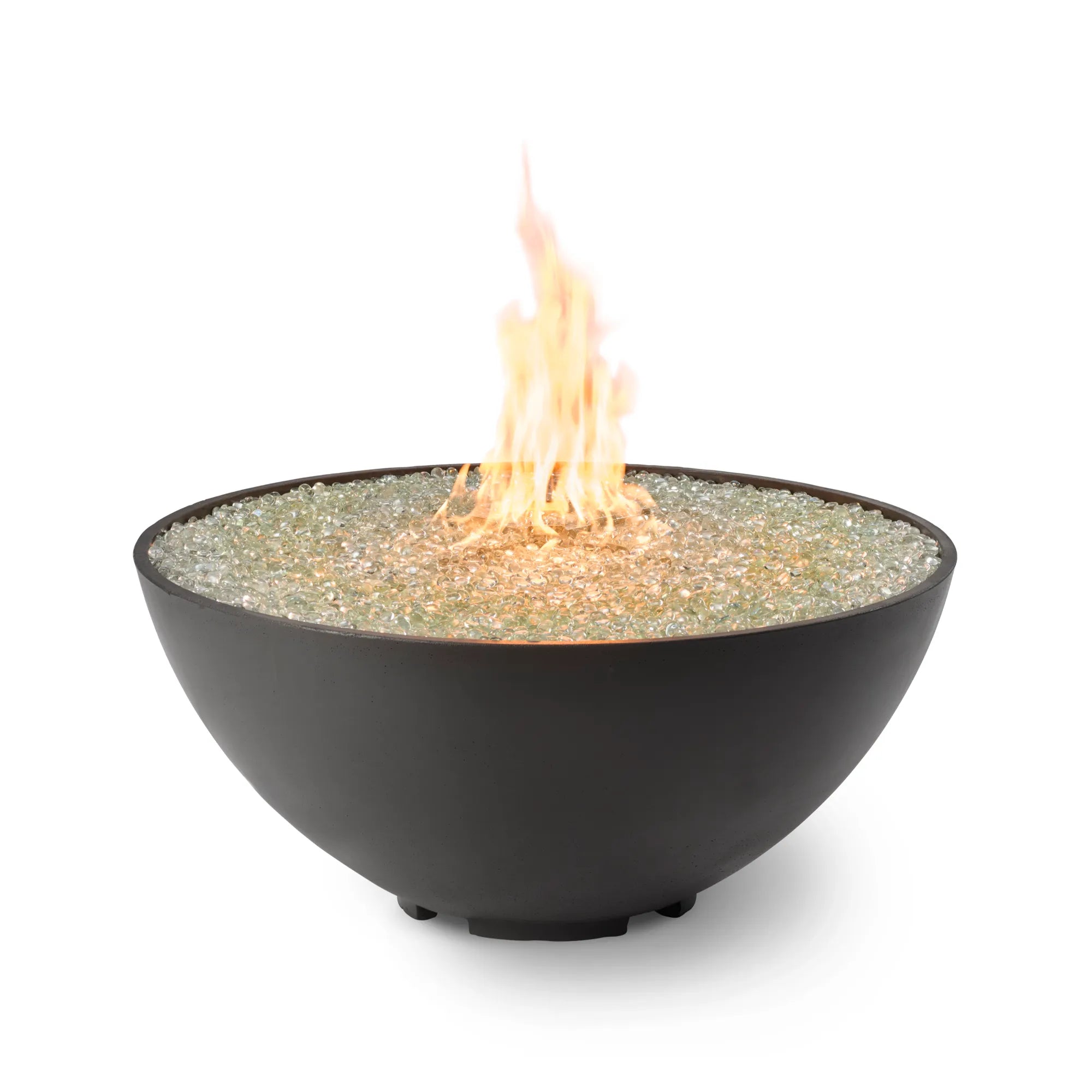 Cove 42″ Edge Round Gas Fire Pit Bowl – The Outdoor GreatRoom Company