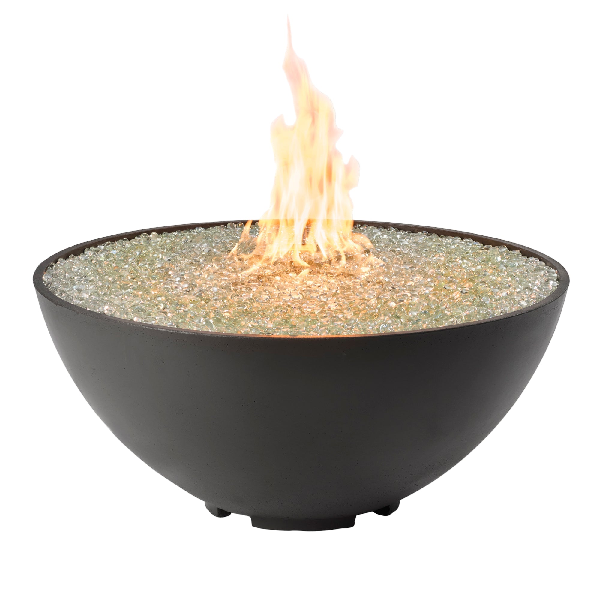 Cove 42″ Edge Round Gas Fire Pit Bowl – The Outdoor GreatRoom Company