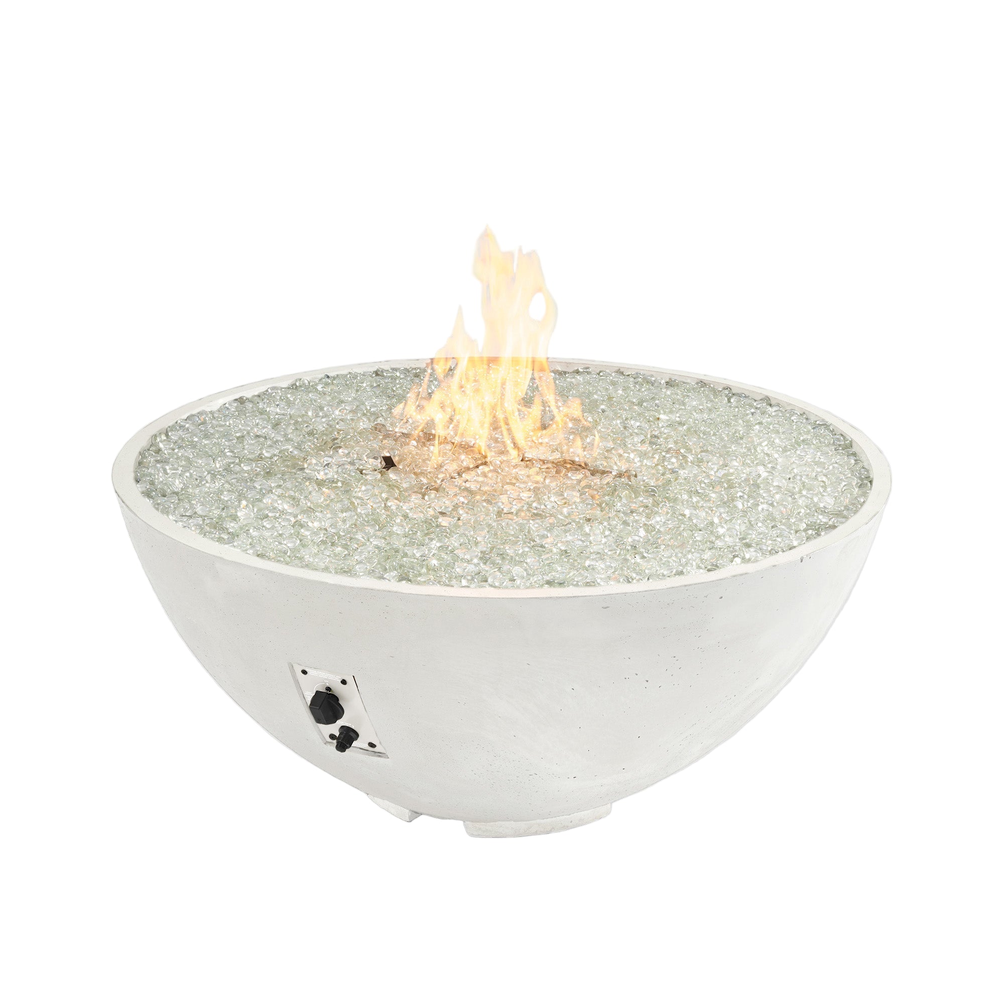 Cove 42″ Edge Round Gas Fire Pit Bowl – The Outdoor GreatRoom Company