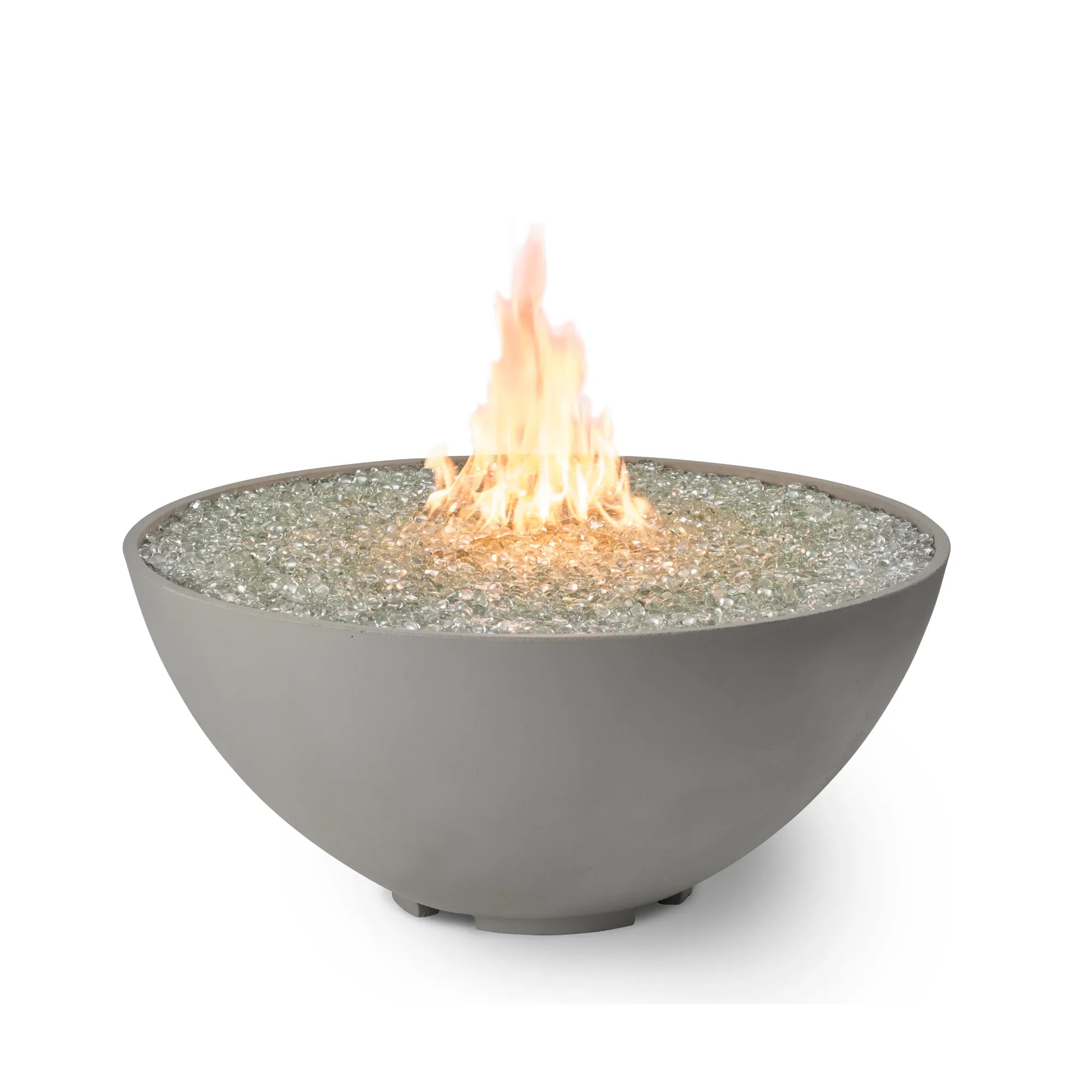 Cove 42″ Edge Round Gas Fire Pit Bowl – The Outdoor GreatRoom Company
