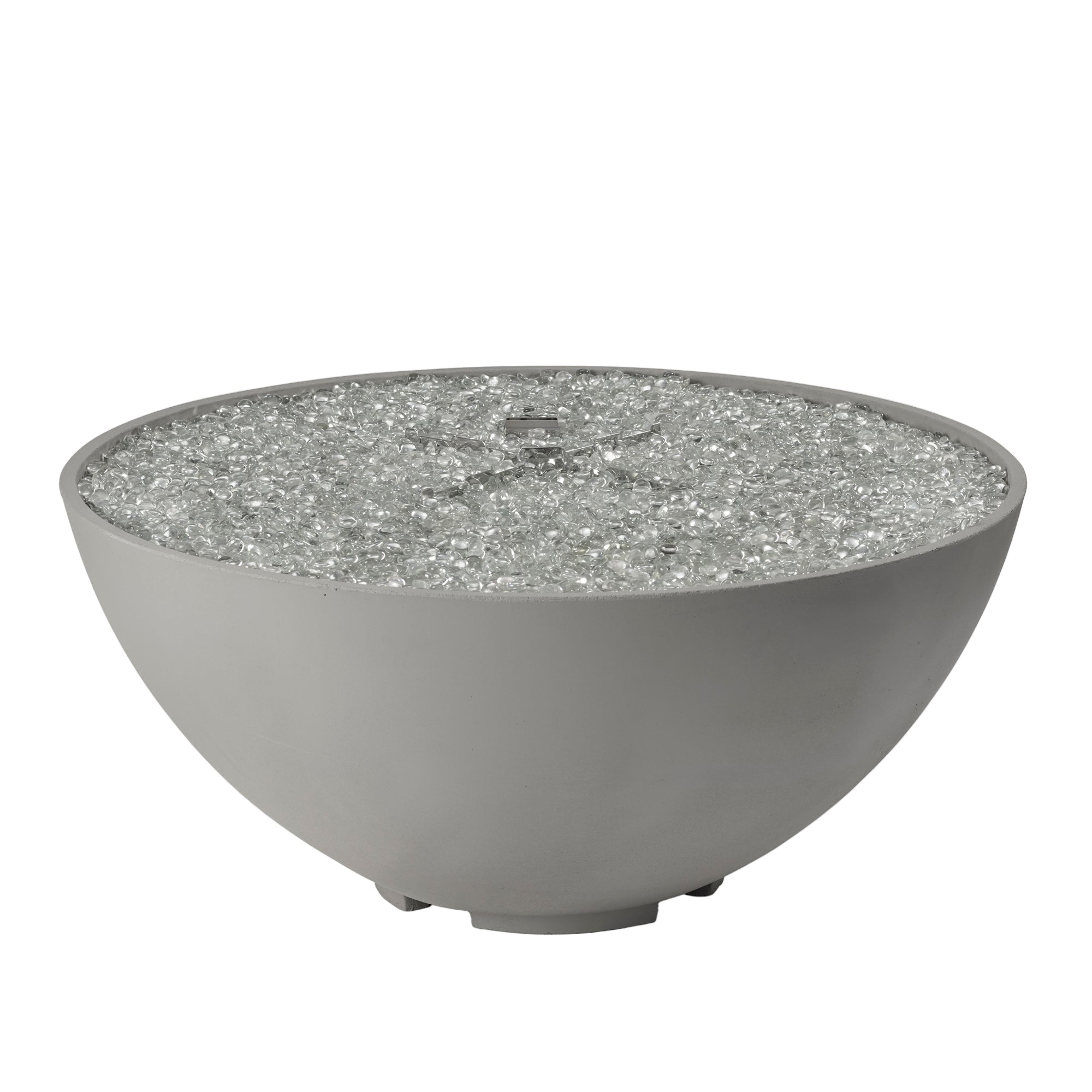 Cove 42″ Edge Round Gas Fire Pit Bowl – The Outdoor GreatRoom Company