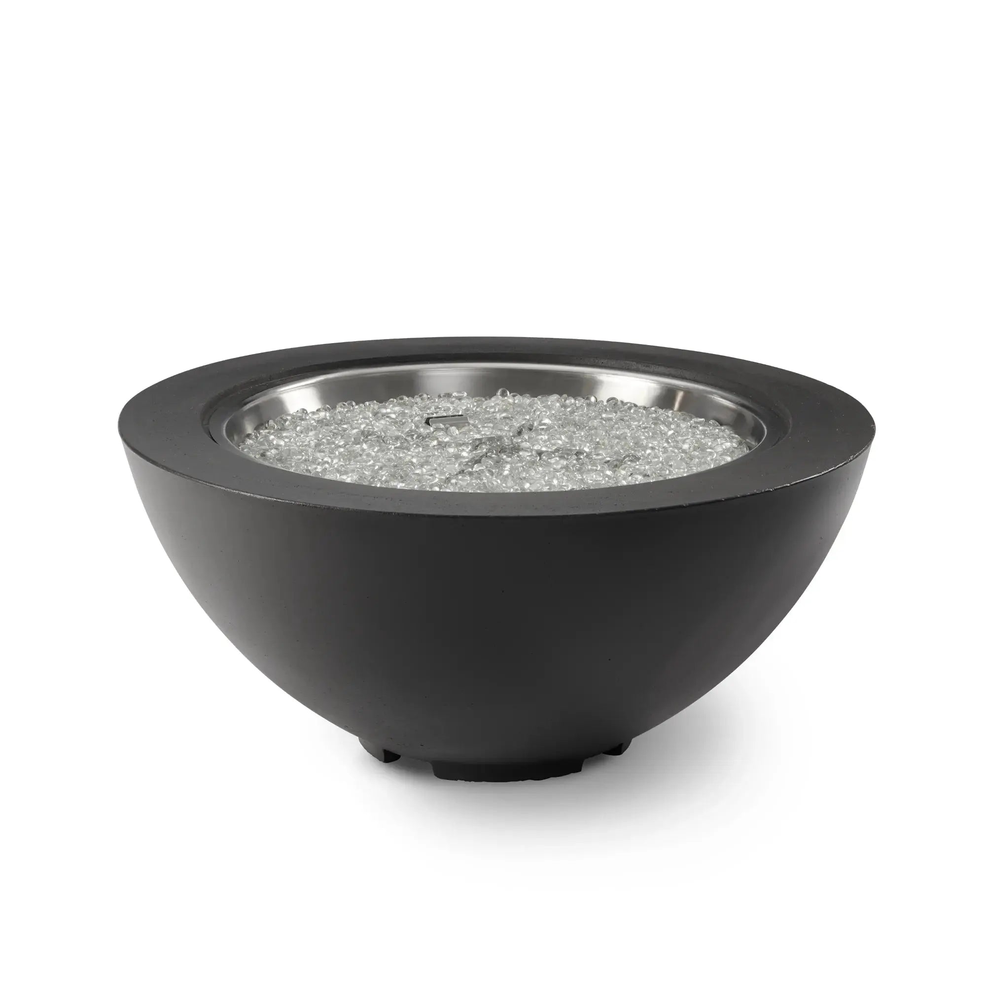 Cove 42″ Round Concrete Gas Fire Pit Bowl – The Outdoor GreatRoom Company The Outdoor GreatRoom Company