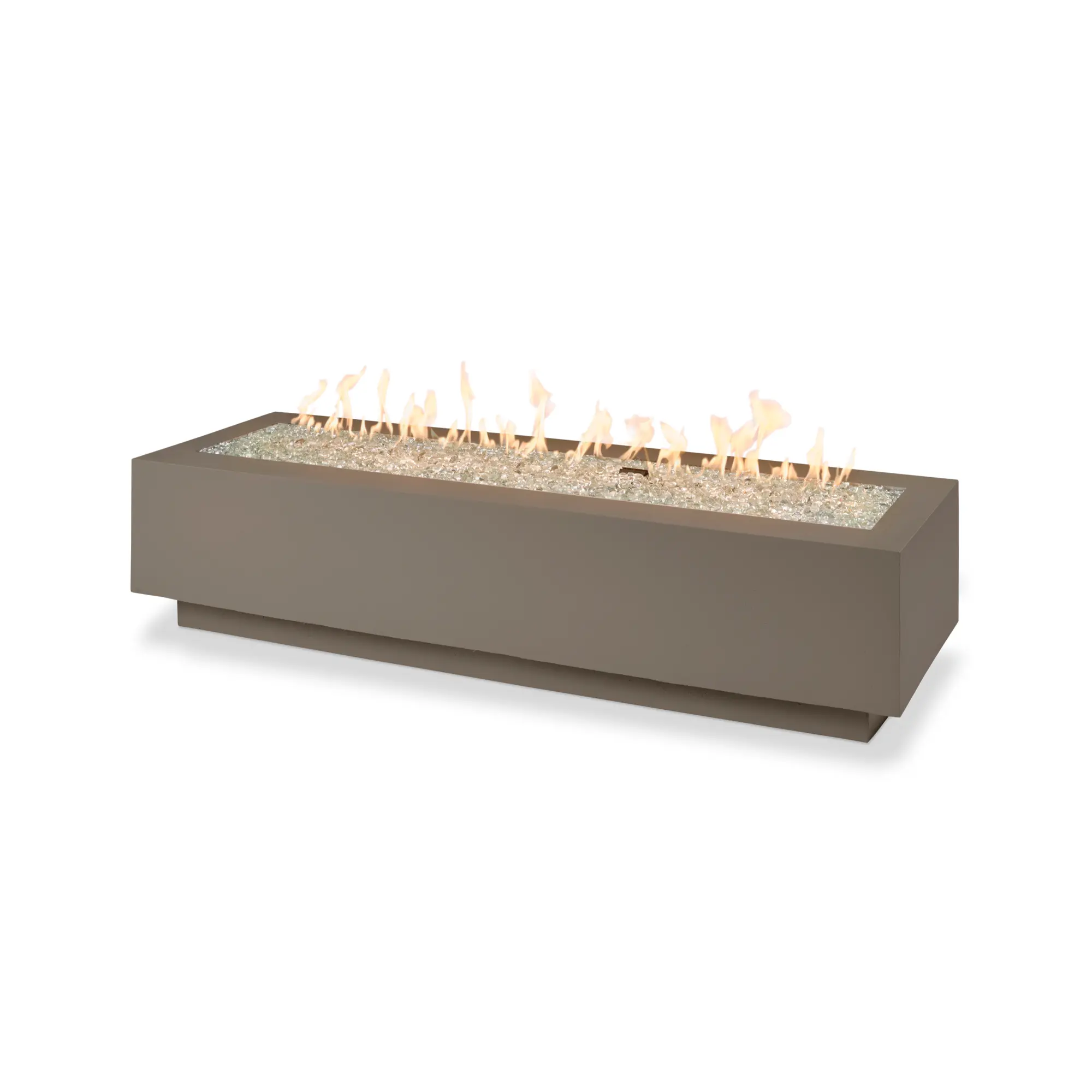 Cove 72″ Linear Concrete Gas Fire Pit Table – The Outdoor GreatRoom Company