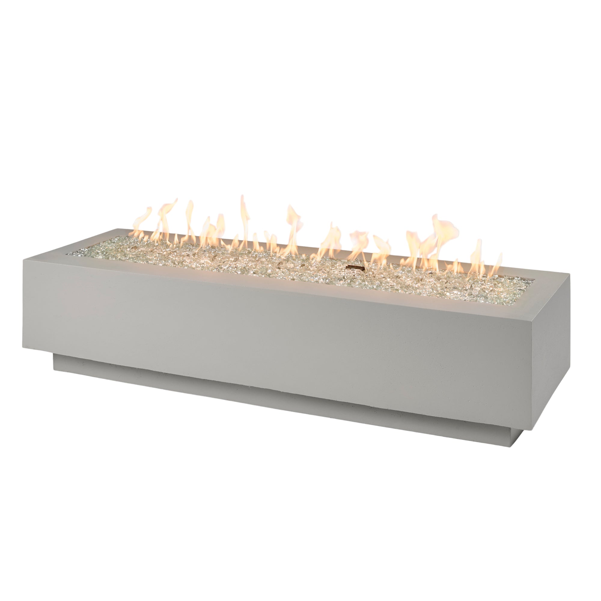 Cove 72″ Linear Concrete Gas Fire Pit Table – The Outdoor GreatRoom Company