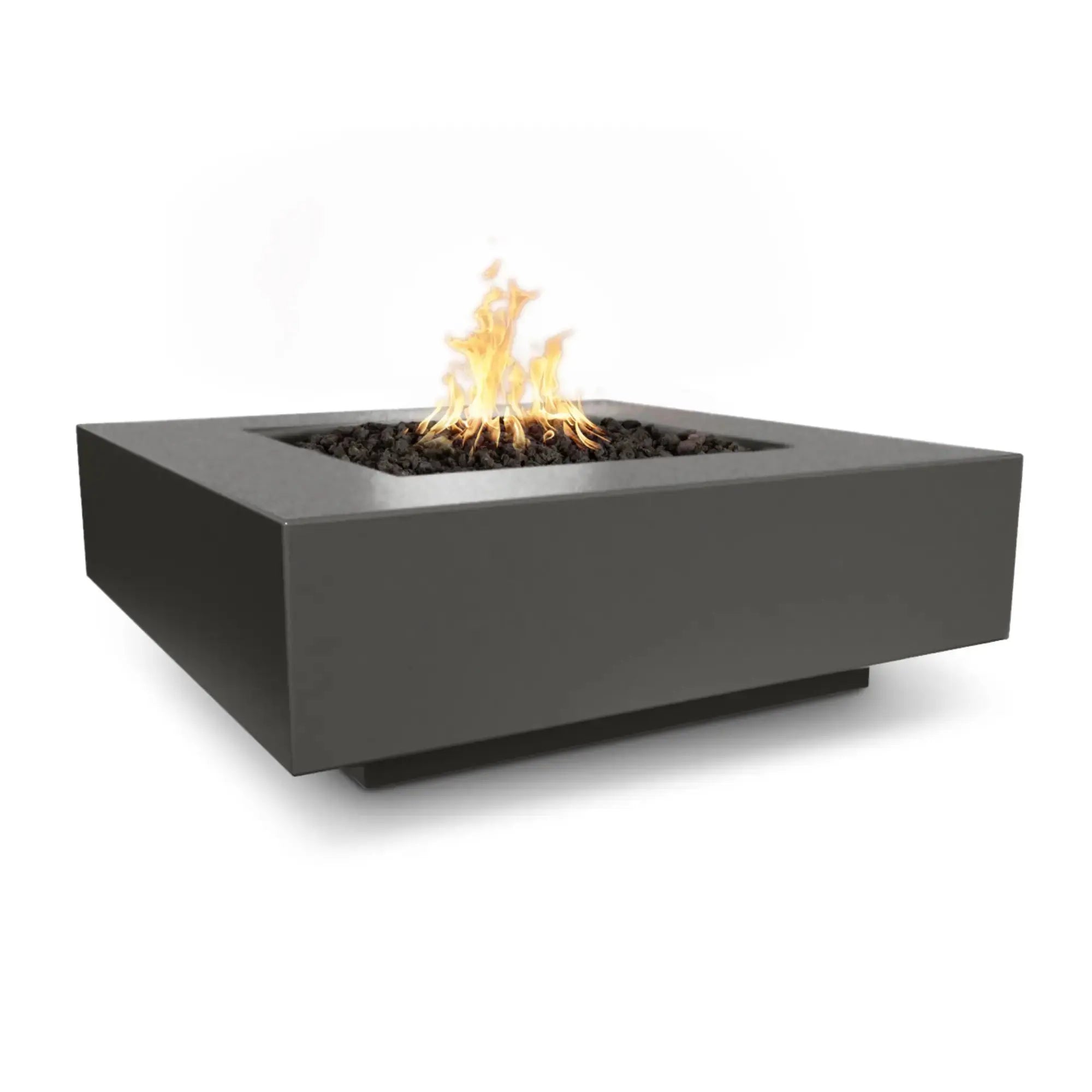 Cabo Square 36" Concrete Gas Fire Pit – The Outdoor Plus The Outdoor Plus