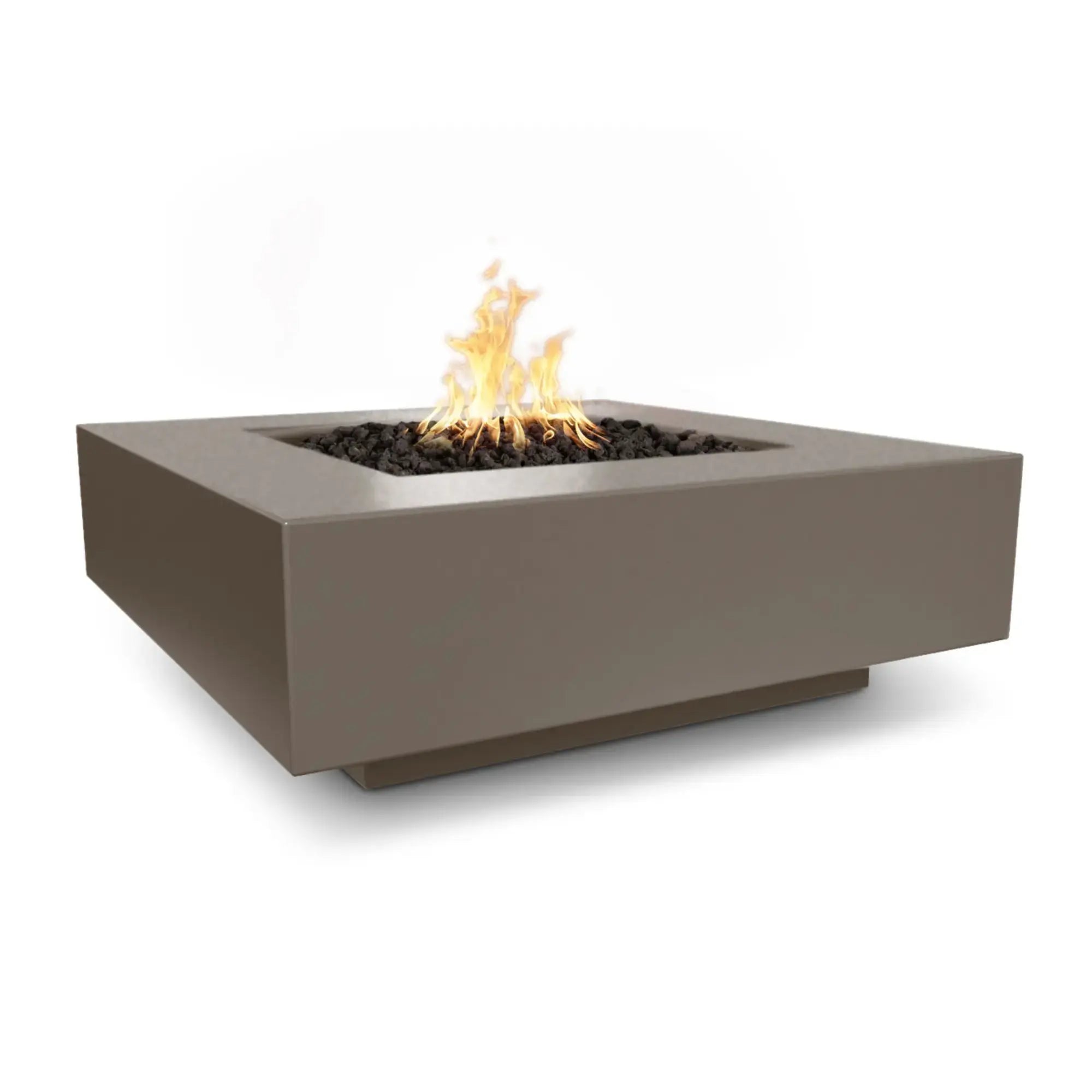 Cabo Square 36" Concrete Gas Fire Pit – The Outdoor Plus The Outdoor Plus