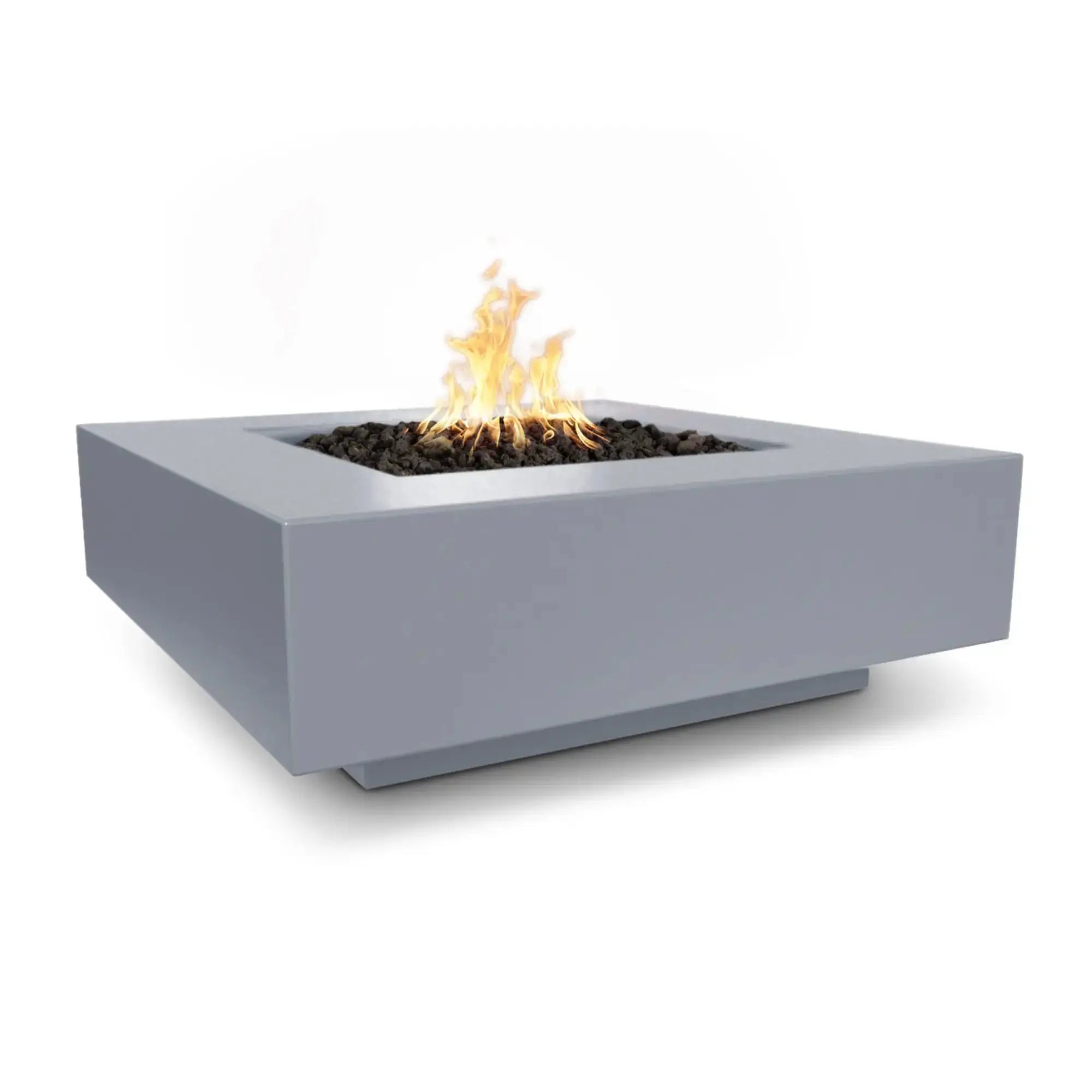 Cabo Square 36" Concrete Gas Fire Pit – The Outdoor Plus The Outdoor Plus