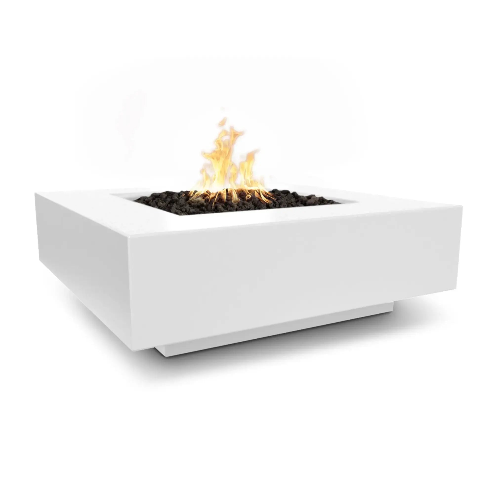 Cabo Square 36" Concrete Gas Fire Pit – The Outdoor Plus The Outdoor Plus