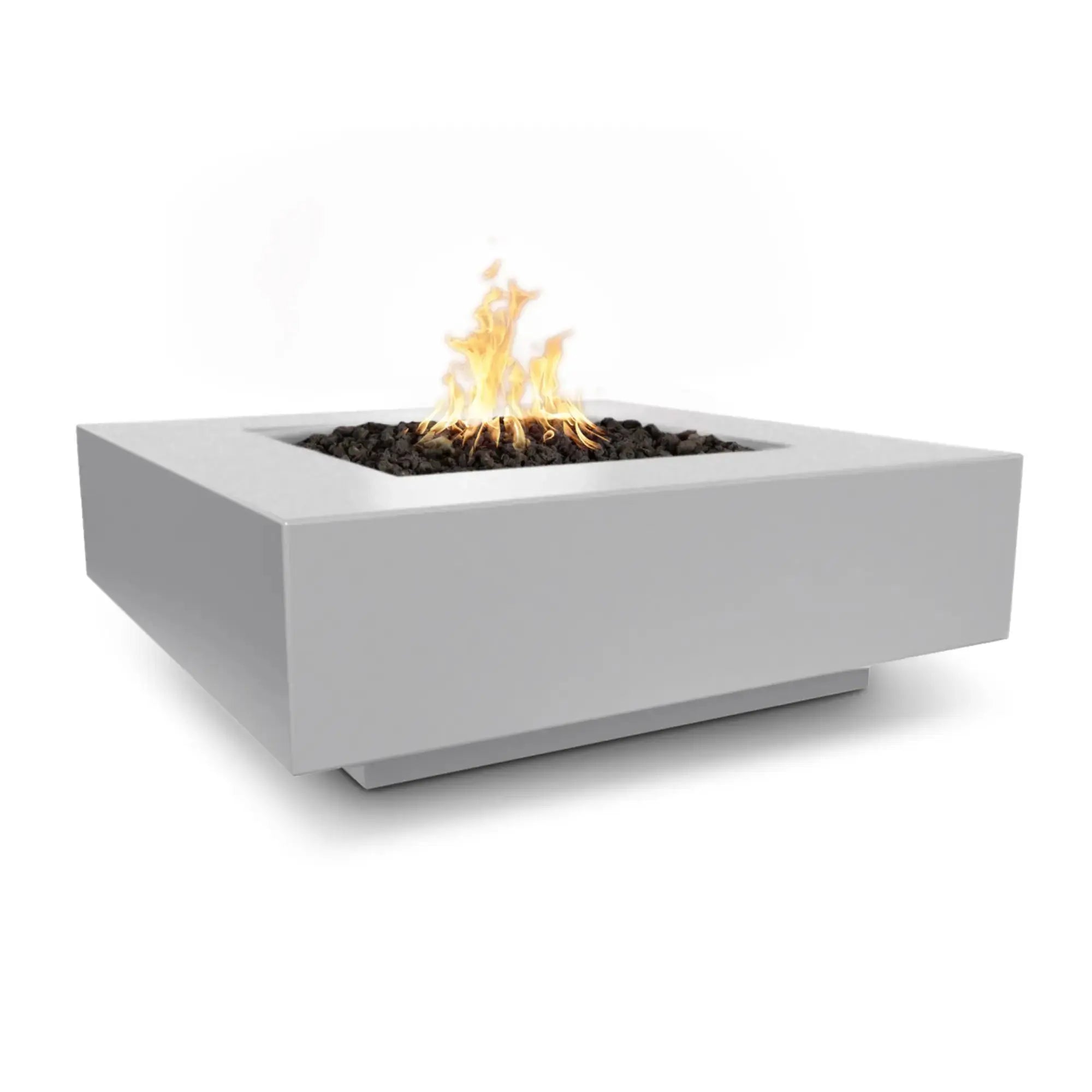 Cabo Square 36" Concrete Gas Fire Pit – The Outdoor Plus The Outdoor Plus