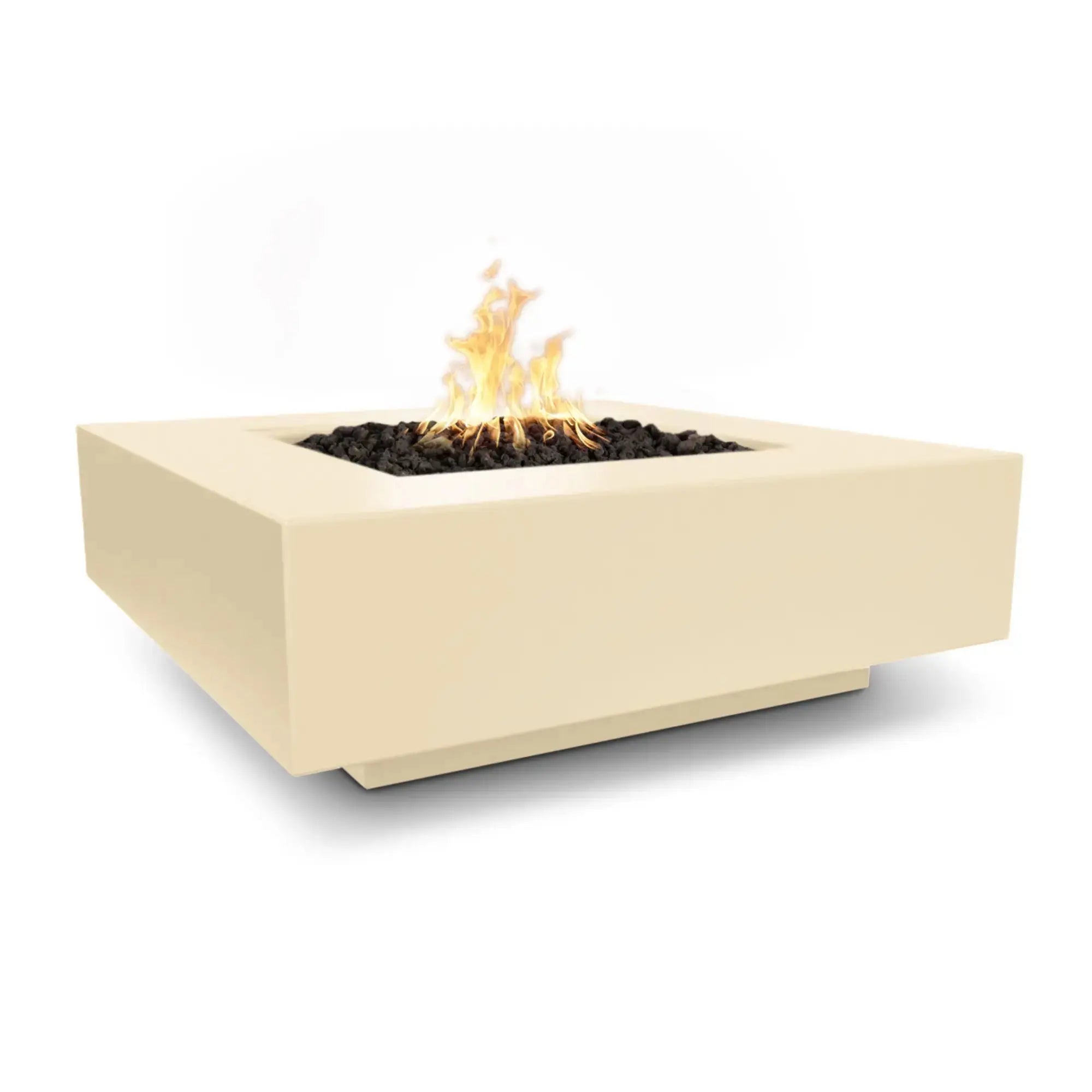 Cabo Square 36" Concrete Gas Fire Pit – The Outdoor Plus The Outdoor Plus