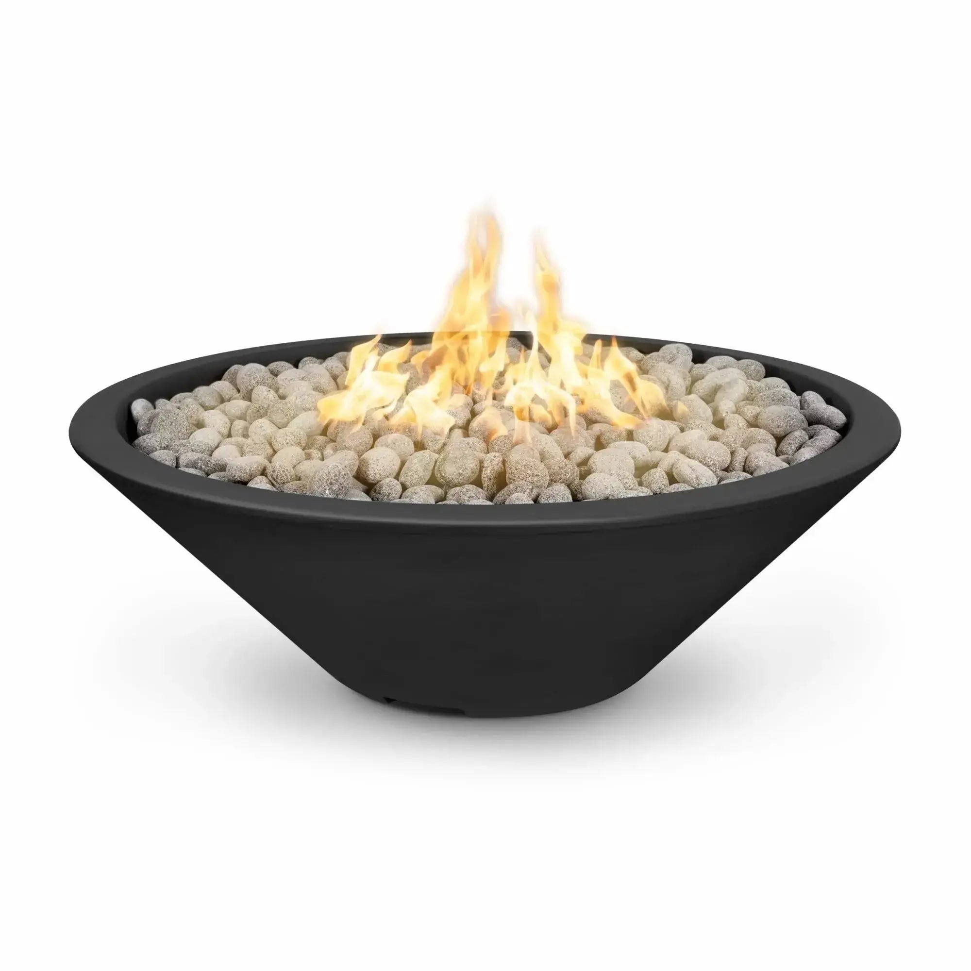 Cazo 60″ Round Steel Gas Fire Pit – The Outdoor Plus The Outdoor Plus