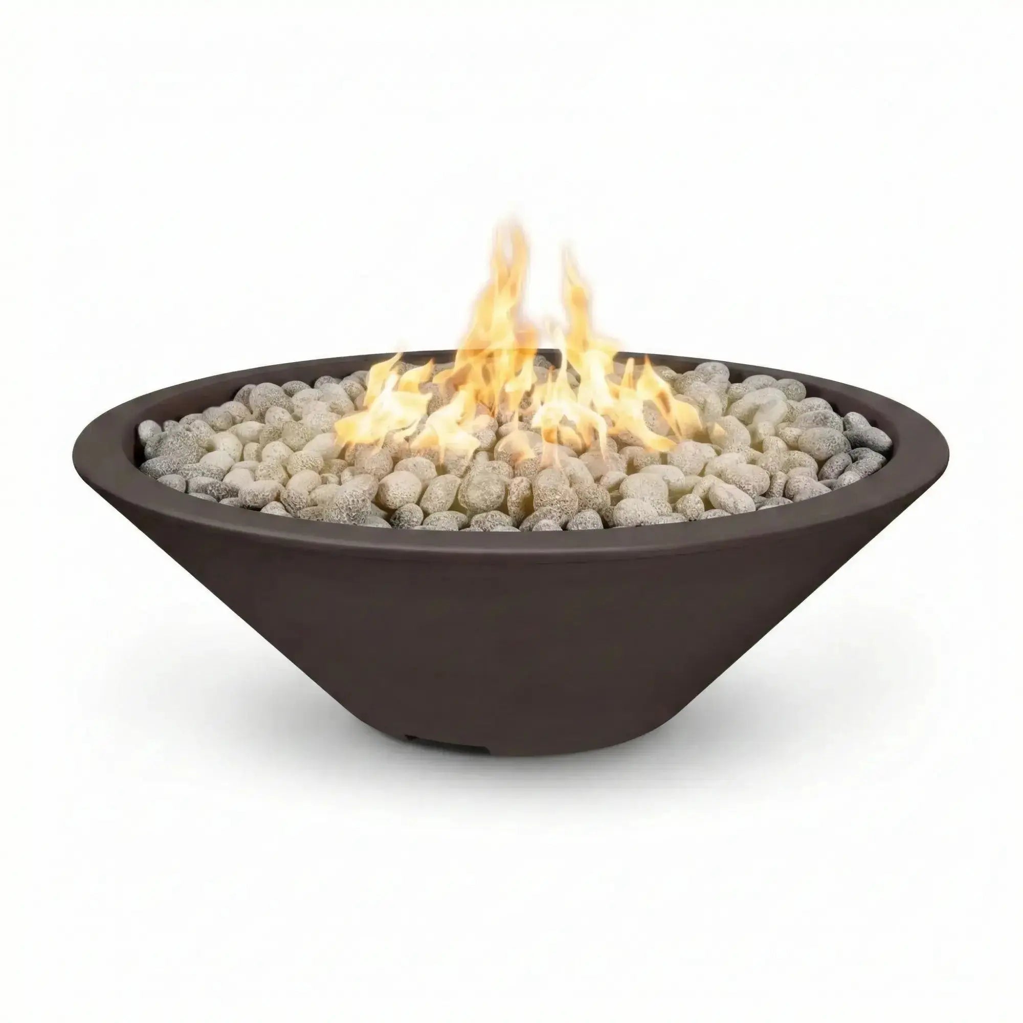 Cazo 60″ Round Steel Gas Fire Pit – The Outdoor Plus The Outdoor Plus