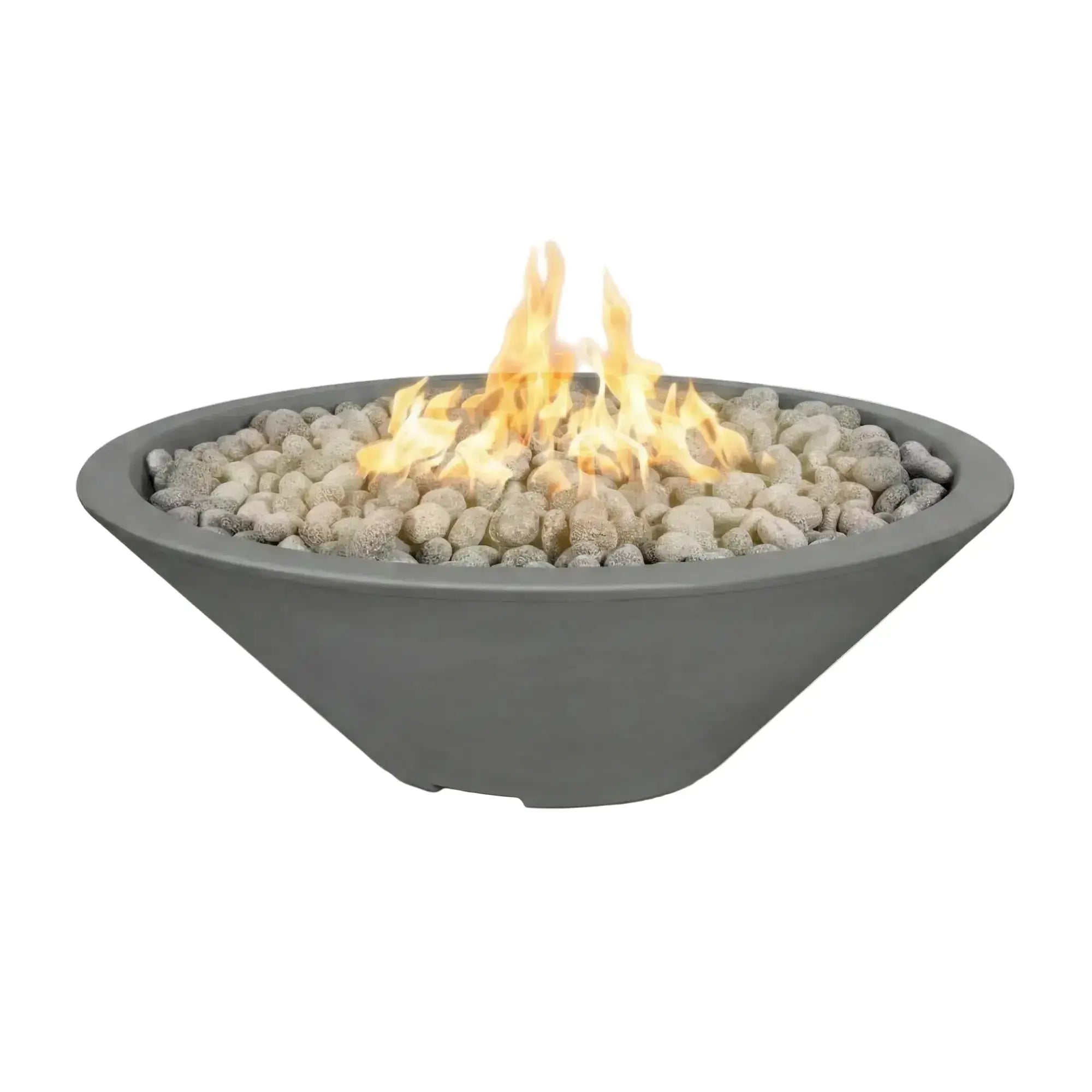 Cazo 60″ Round Steel Gas Fire Pit – The Outdoor Plus The Outdoor Plus