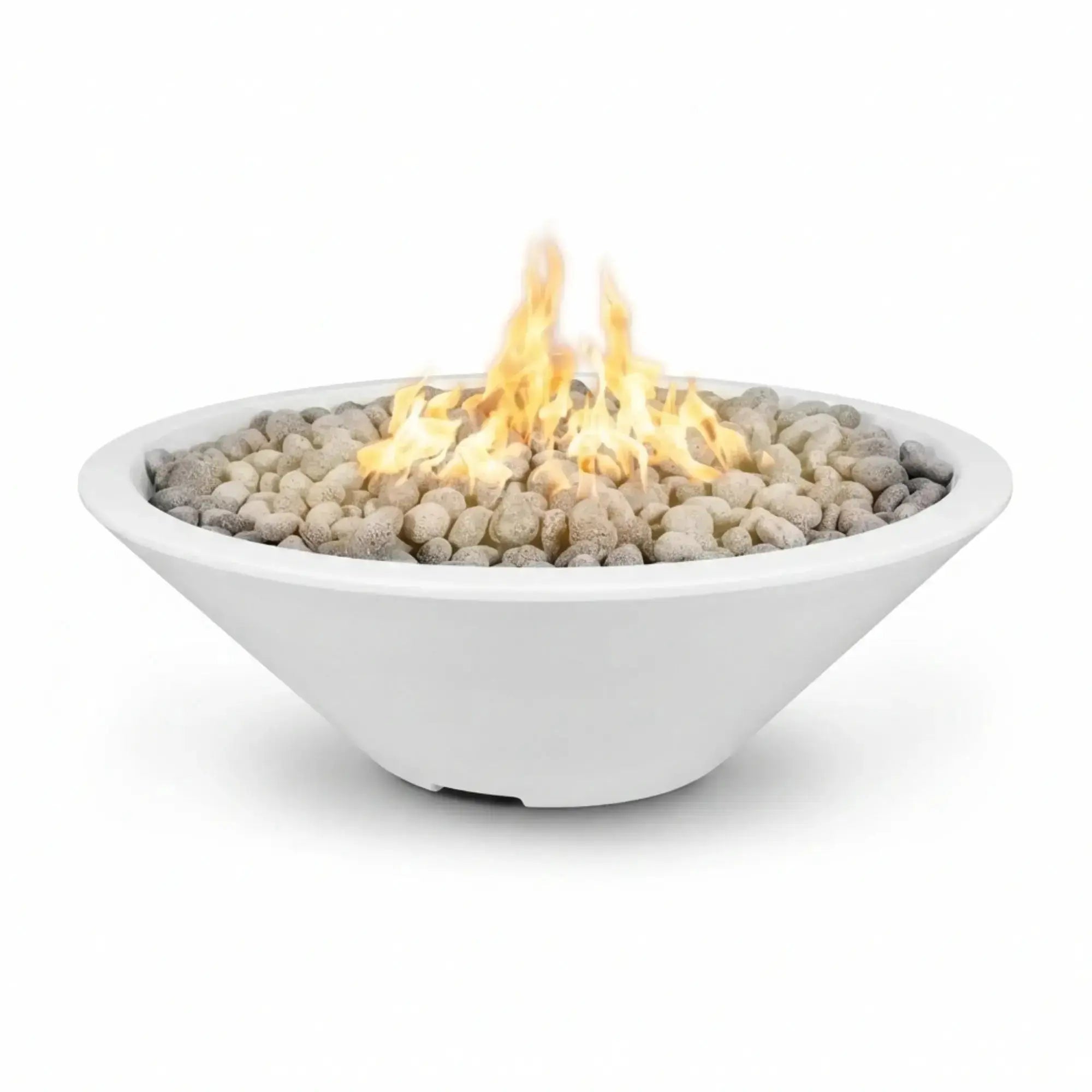 Cazo 60″ Round Steel Gas Fire Pit – The Outdoor Plus The Outdoor Plus