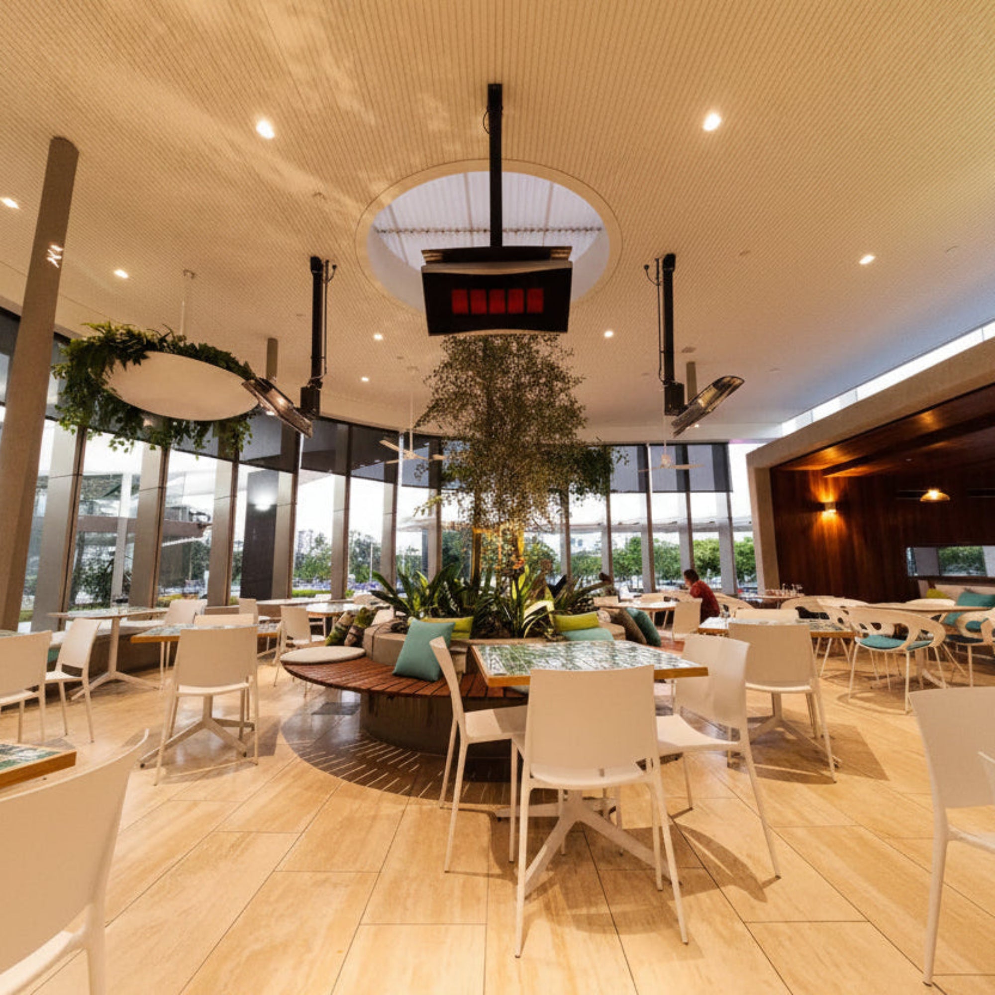 Bromic Platinum Smart-Heat Gas Heater – 500 Series Wall or Ceiling Mounted Outdoor Patio Heater