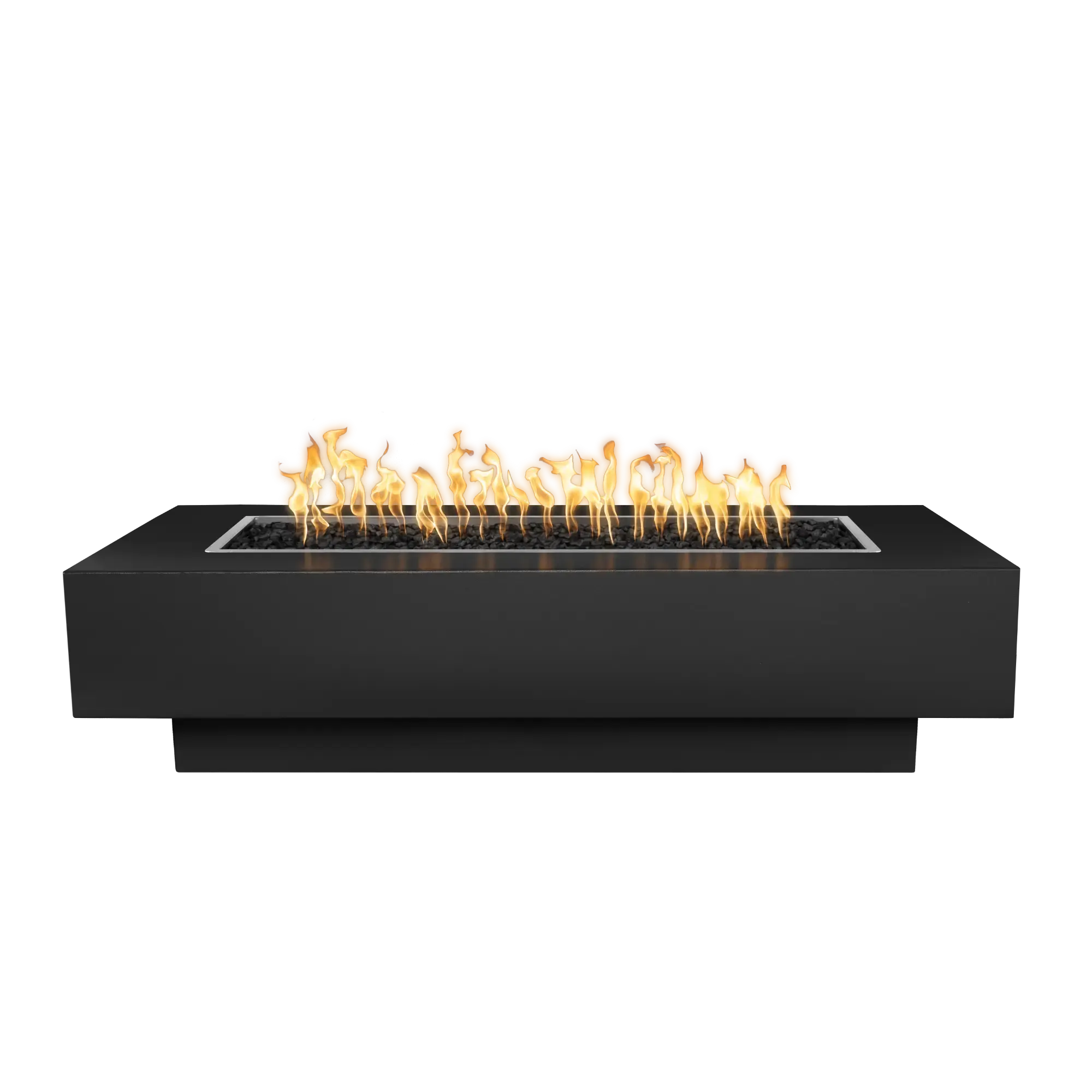 Coronado 84" Rectangular Steel Gas Fire Pit – The Outdoor Plus The Outdoor Plus