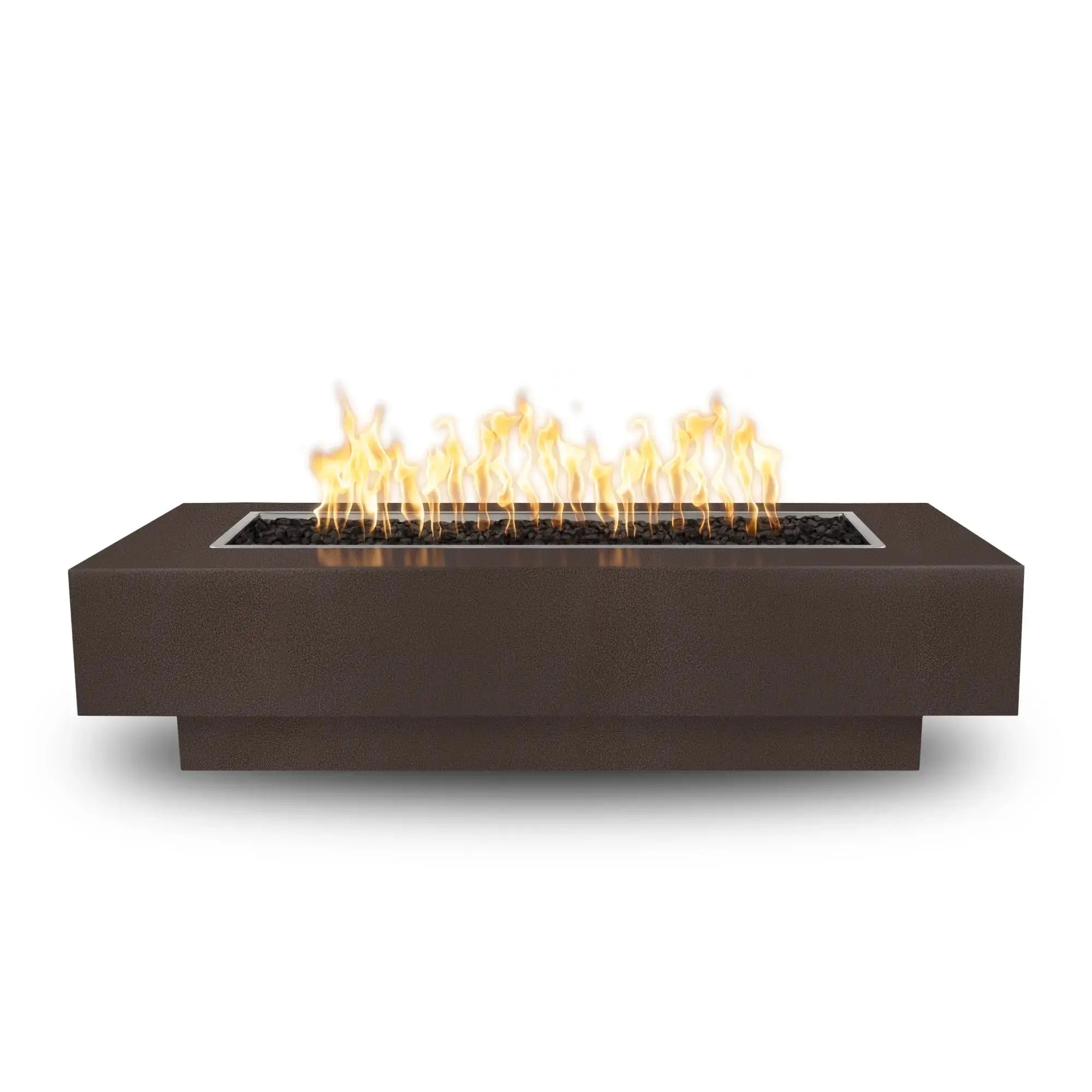 Coronado 84" Rectangular Steel Gas Fire Pit – The Outdoor Plus The Outdoor Plus